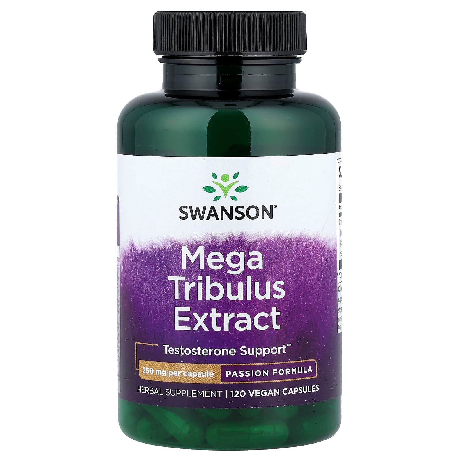 Swanson Vitamins Mega Tribulus Extract – 120 gélules véganes de Swanson Vitamins