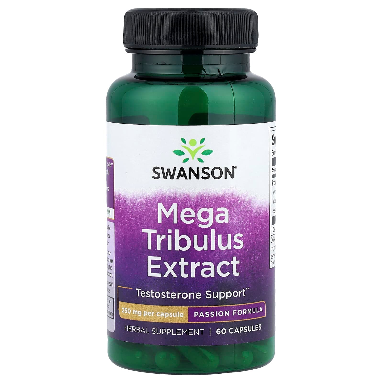 Swanson Vitamins Mega Tribulus Extract – 60 gélules de Swanson Vitamins
