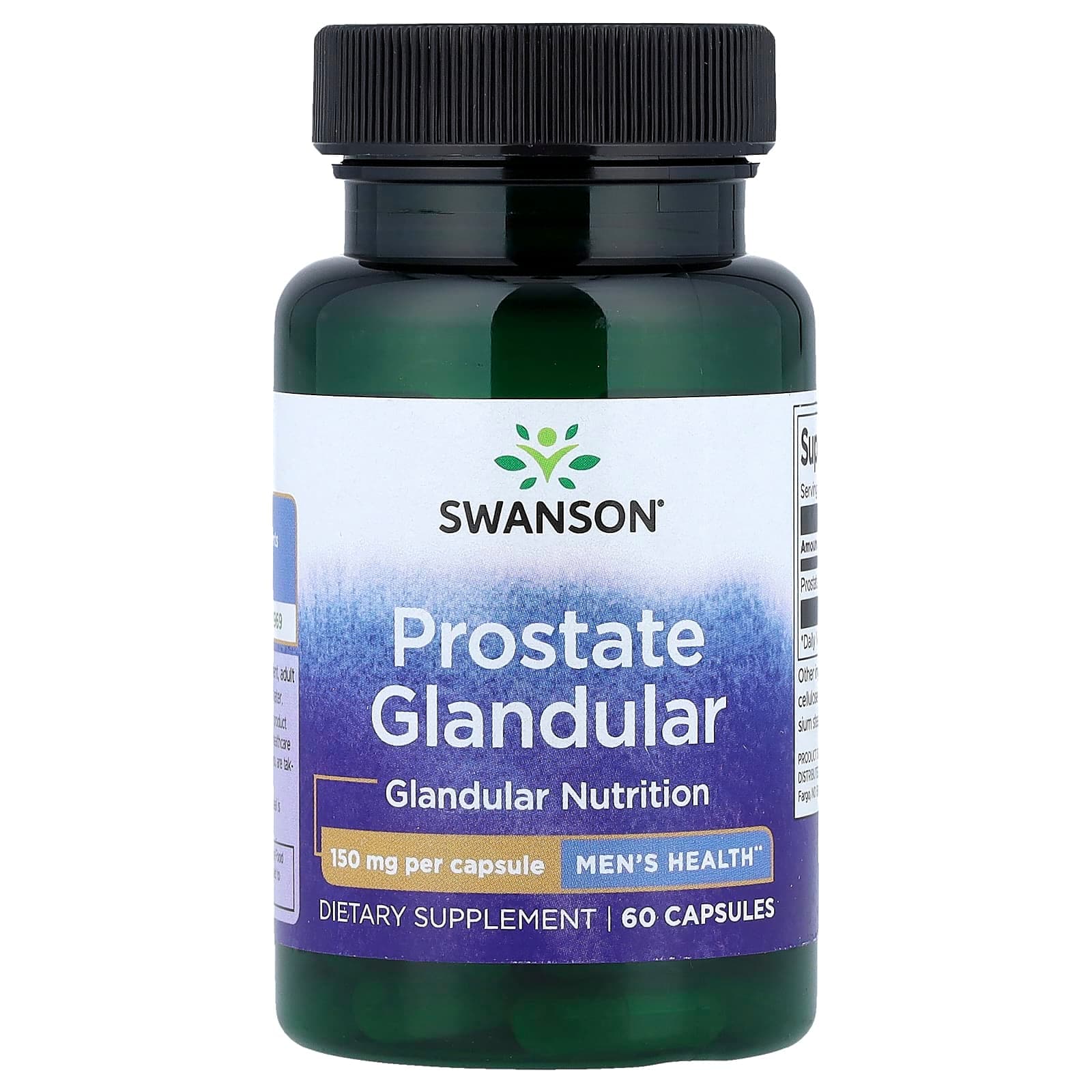Swanson Vitamins Prostate Glandular – 60 gélules de Swanson Vitamins