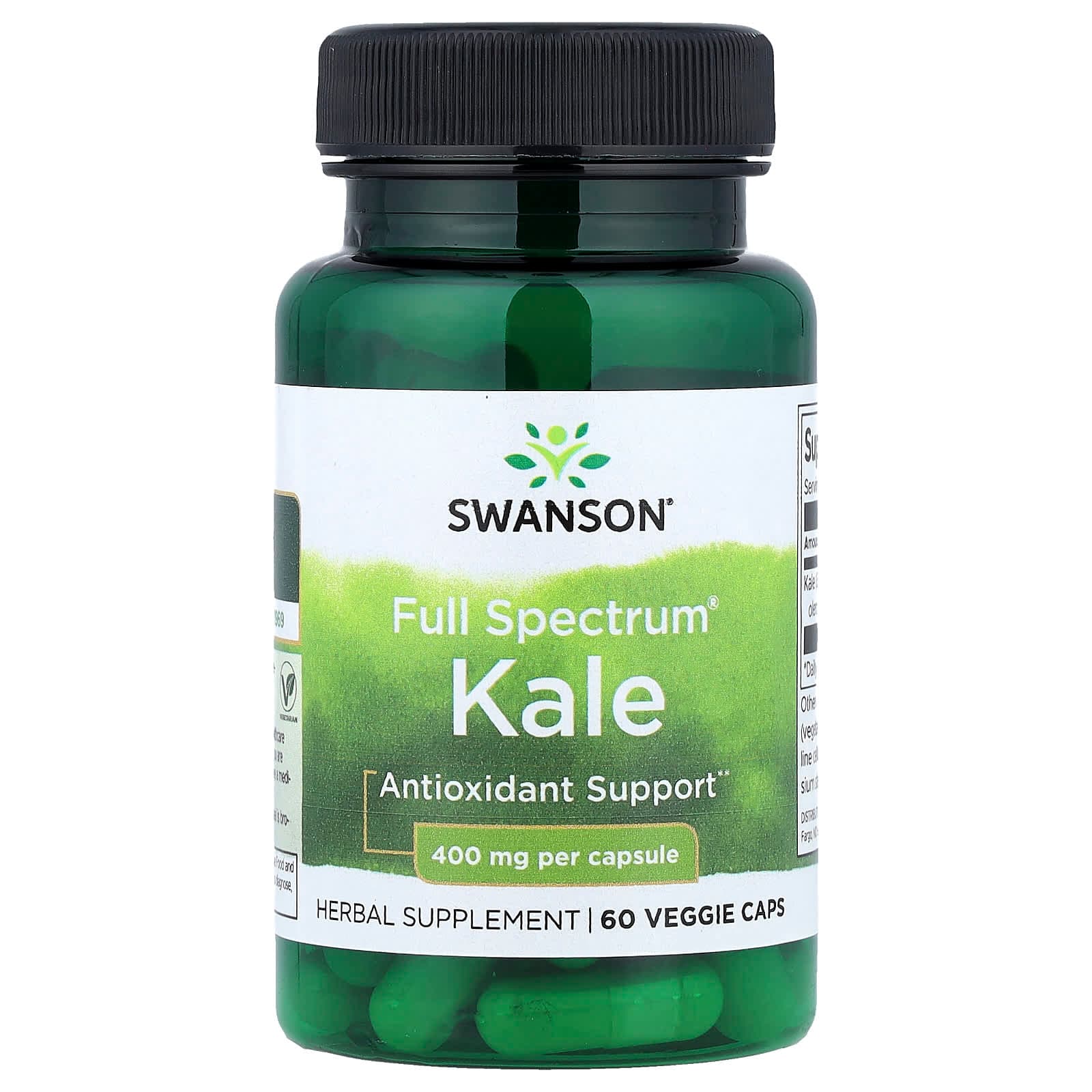 Swanson Vitamins Full Spectrum Kale – 60 gélules végétales de Swanson Vitamins