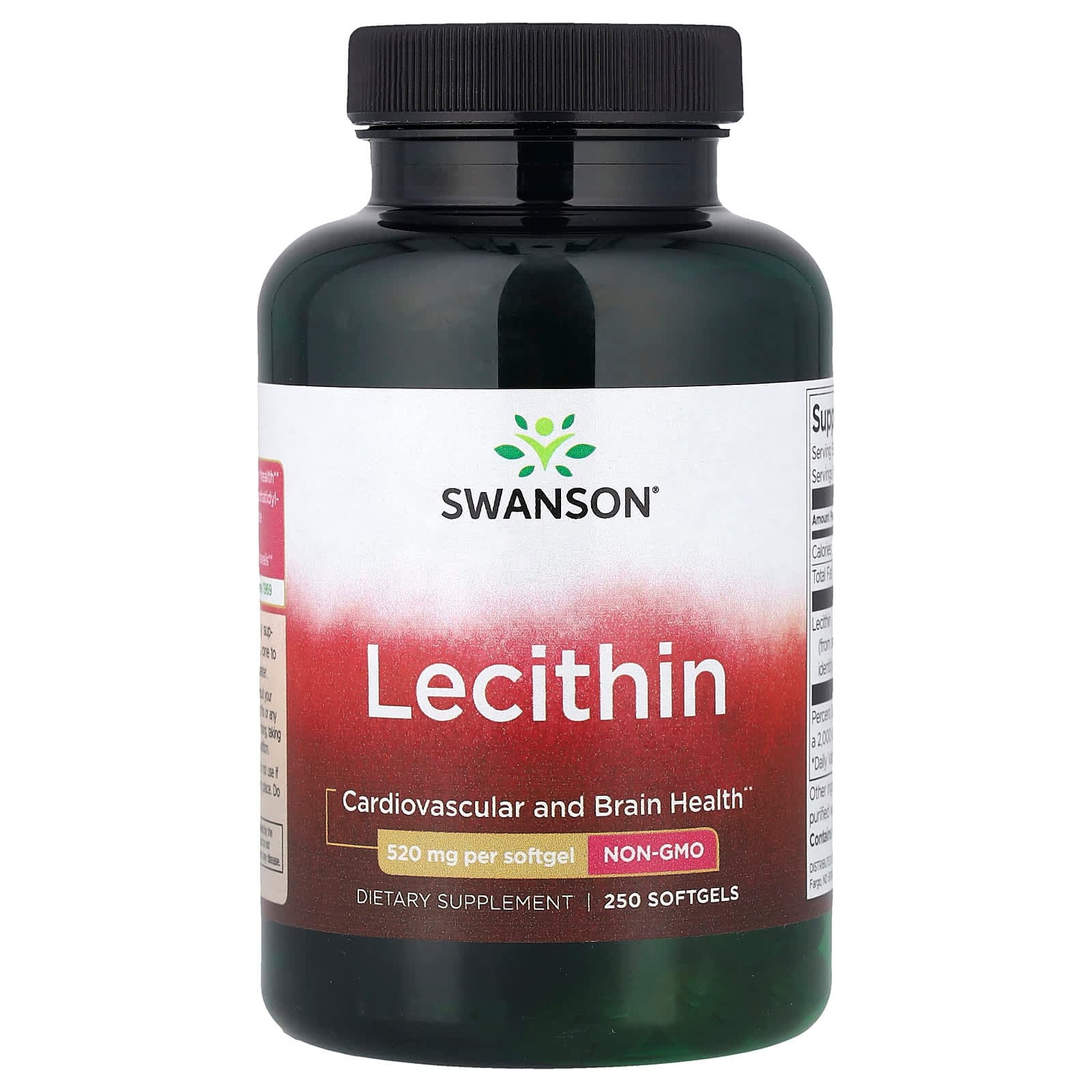 Swanson Vitamins Lecithin – 250 capsules molles de Swanson Vitamins