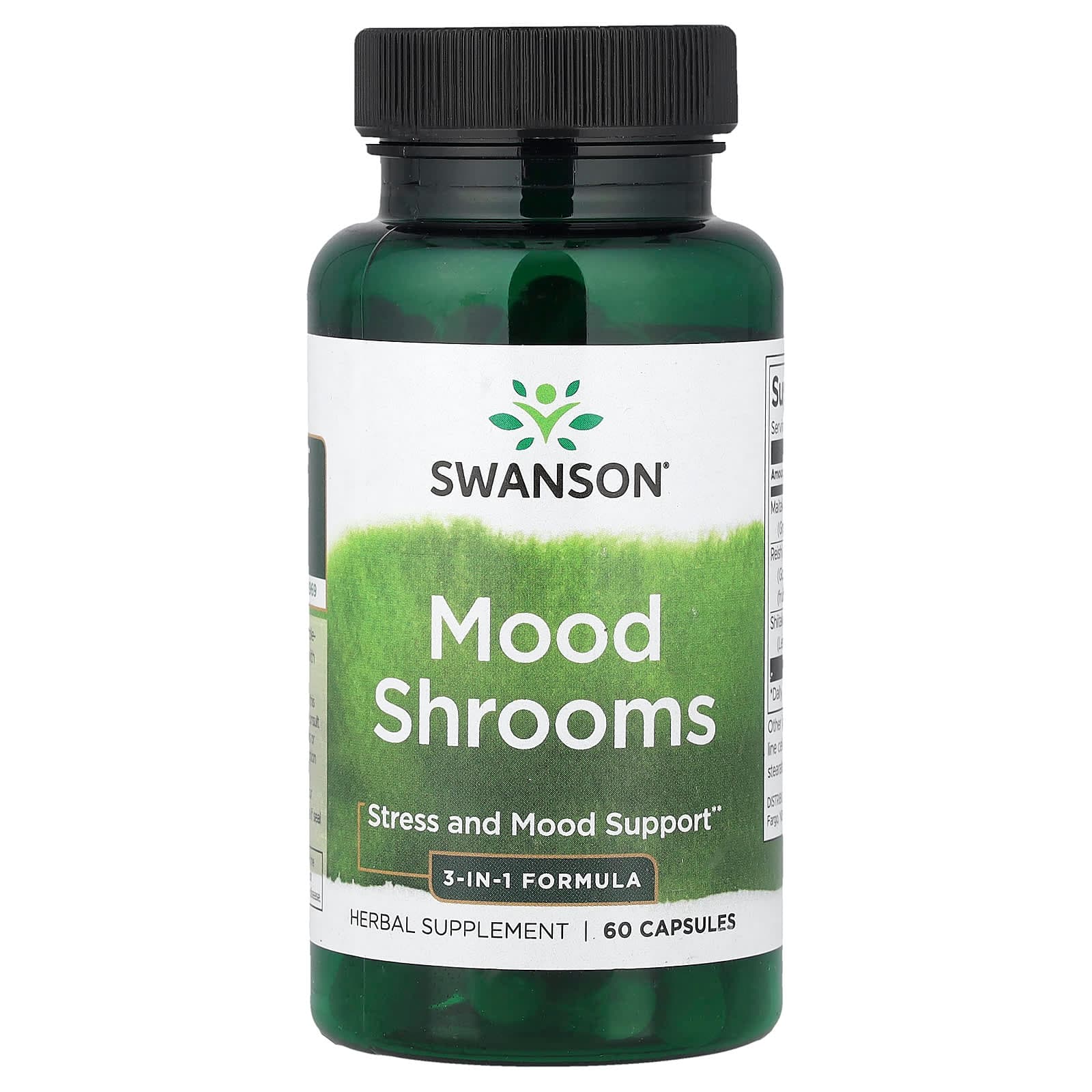 Swanson Vitamins Mood Shrooms – 60 gélules de Swanson Vitamins