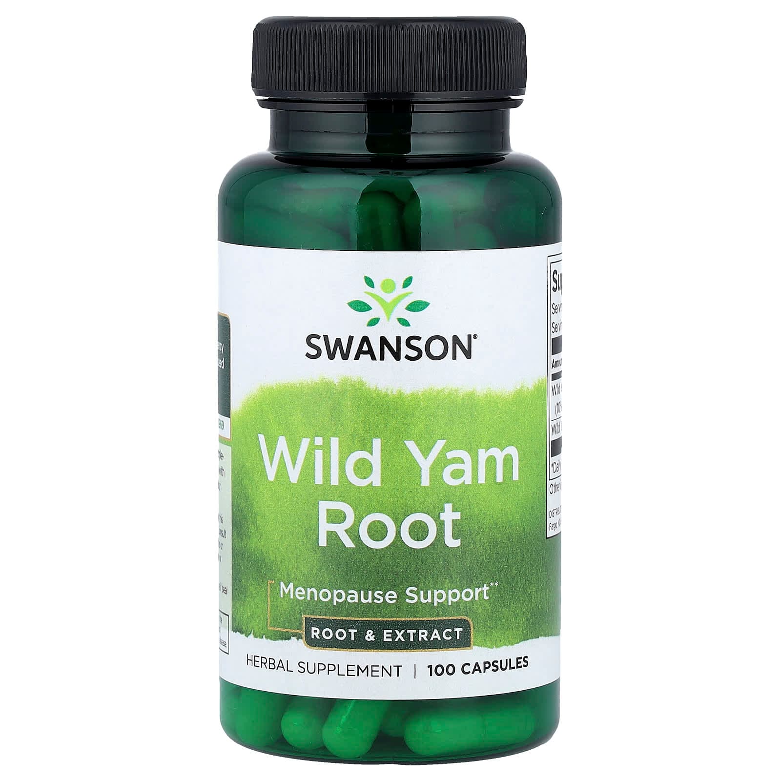 Swanson Vitamins Wild Yam Root – 100 gélules de Swanson Vitamins