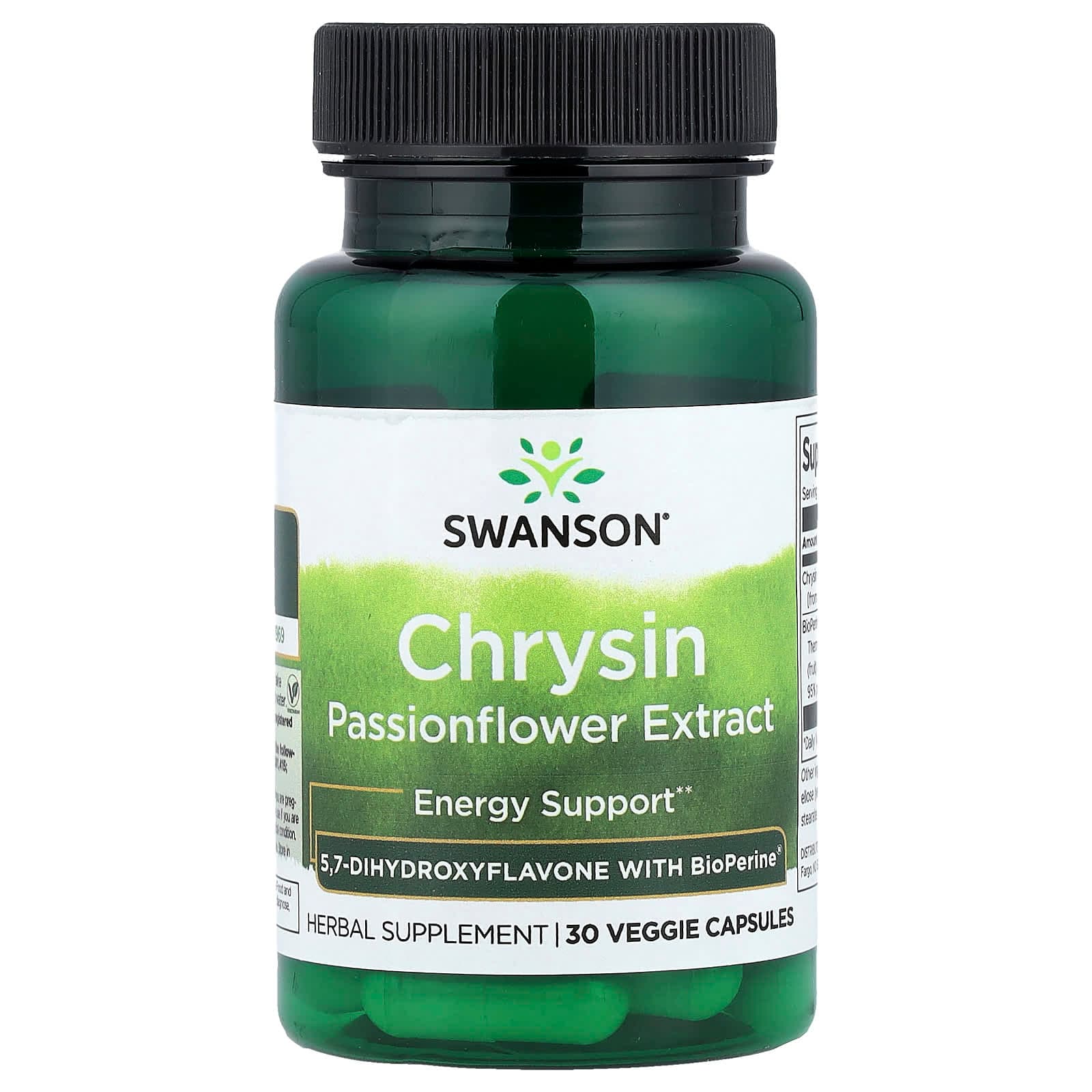 Swanson Vitamins Chrysin – 30 gélules végétales de Swanson Vitamins
