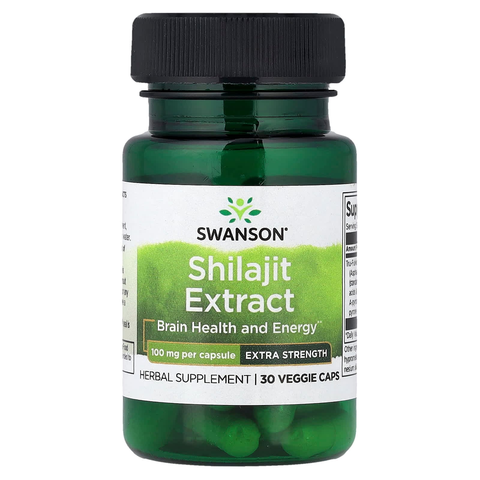 Swanson Vitamins Shilajit Extract – 30 gélules végétales de Swanson Vitamins
