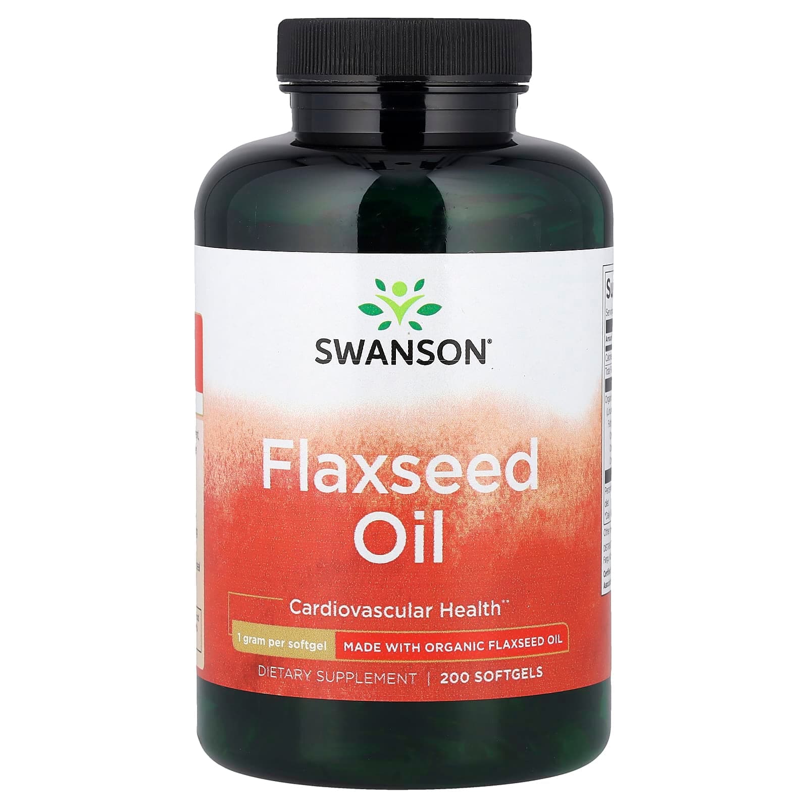 Swanson Vitamins Flaxseed Oil – 1 g de Swanson Vitamins