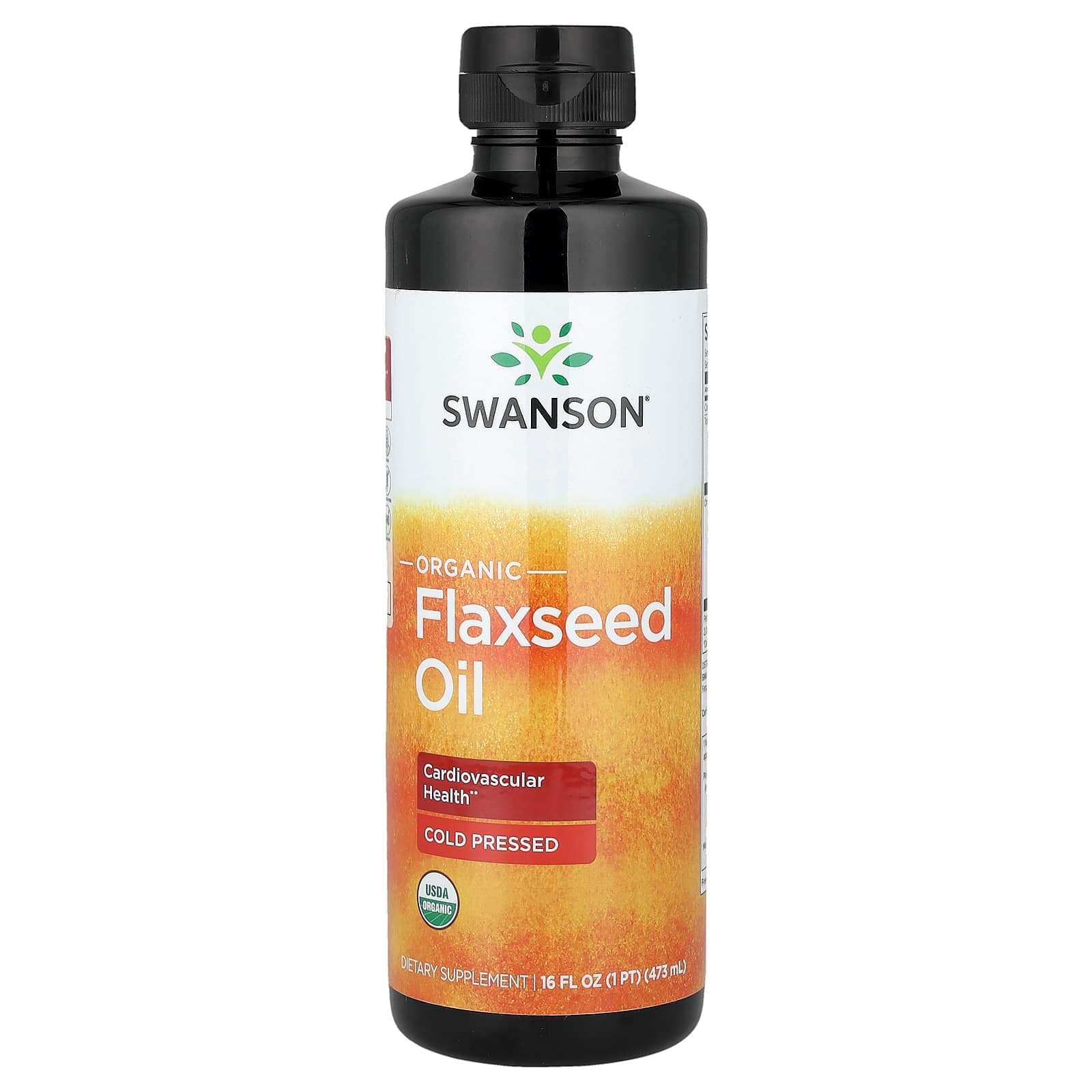 Swanson Vitamins Organic Flaxseed Oil – 473 ml de Swanson Vitamins