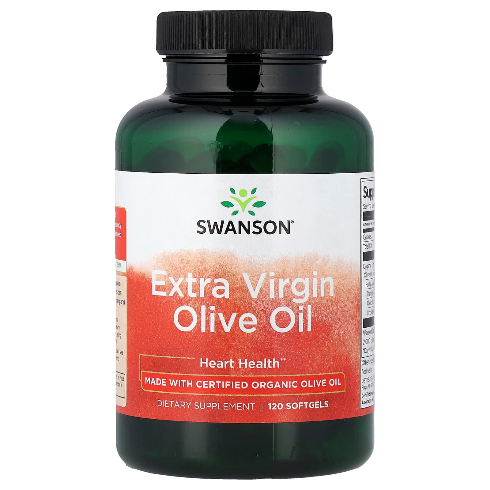 Swanson Vitamins Extra Virgin Olive Oil – 120 capsules molles de Swanson Vitamins