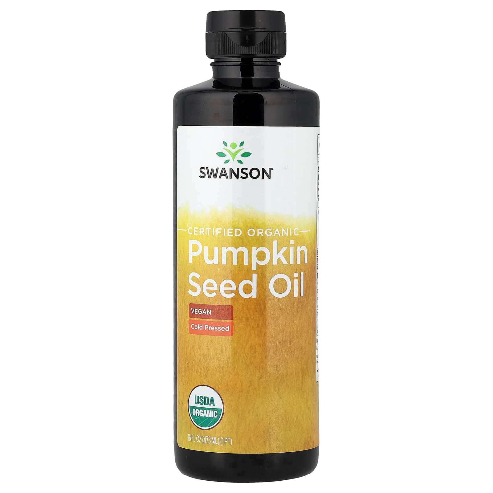 Swanson Vitamins Certified Organic Pumpkin Seed Oil – 473 ml de Swanson Vitamins
