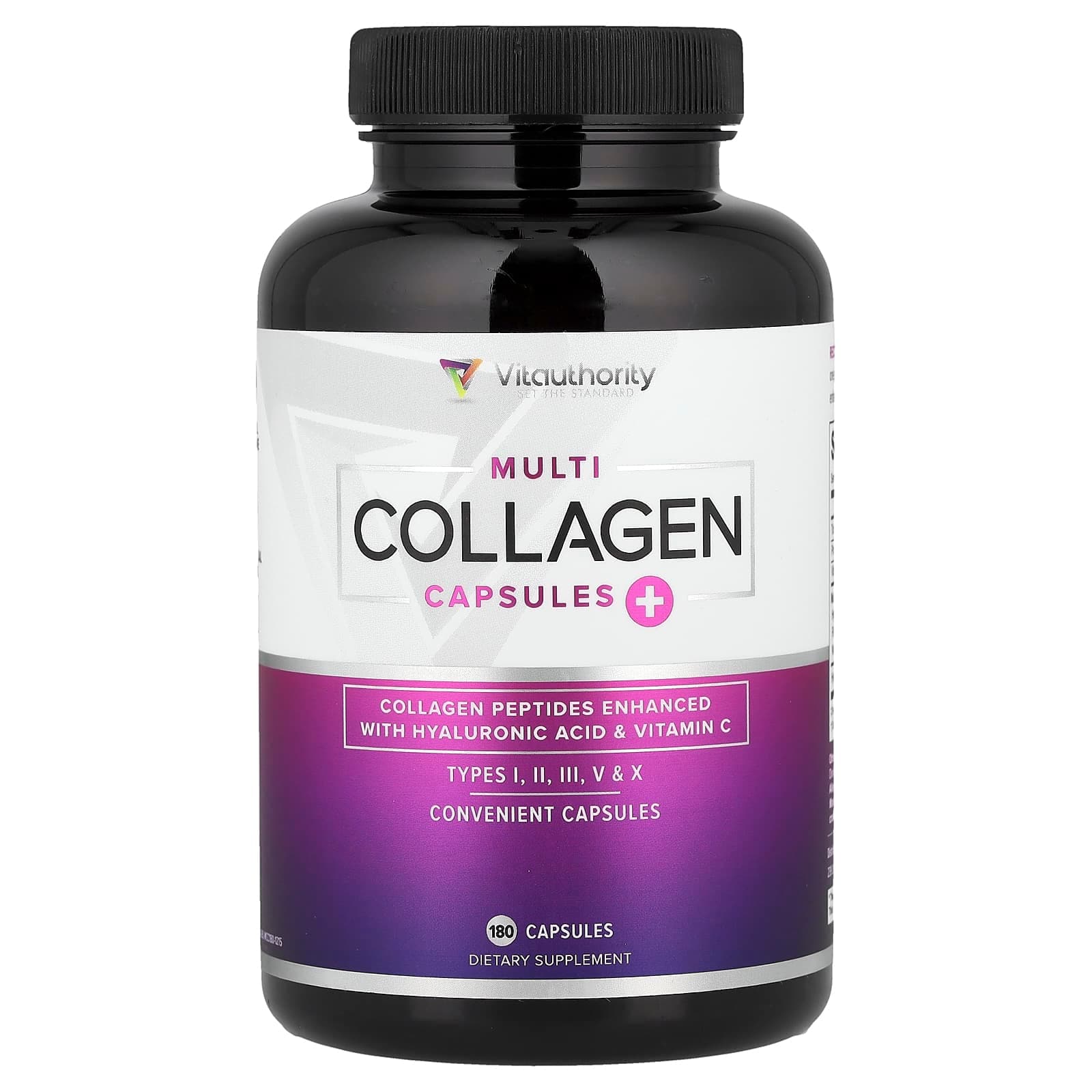 Vitauthority Multi Collagen Capsules+ – 180 gélules de Vitauthority