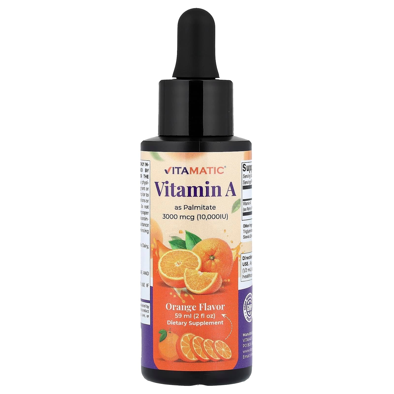 Vitamatic Vitamin A as Palmitate – Orange – 59 ml de Vitamatic