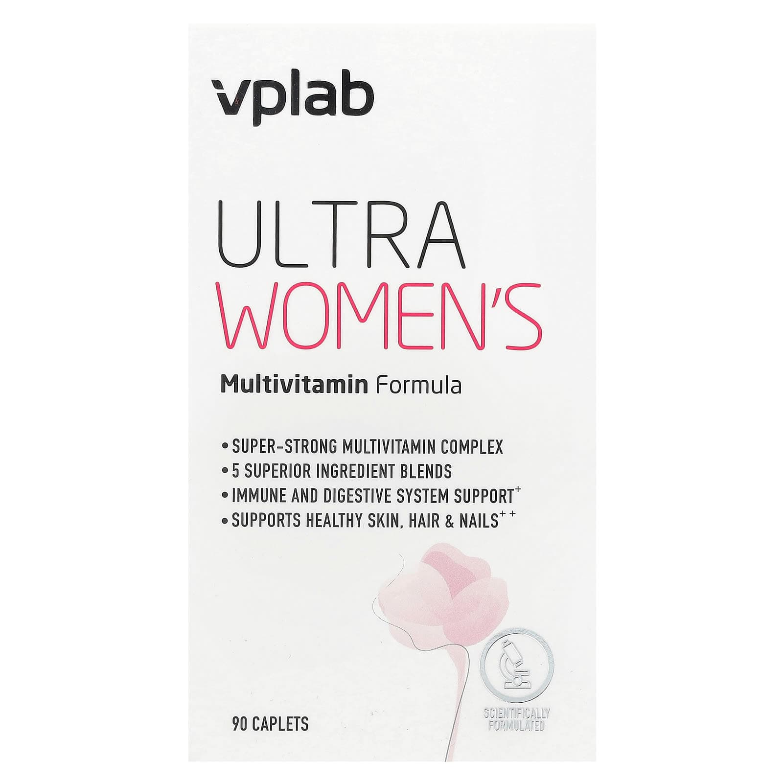VPLab Ultra Women’s Multivitamin Formula, 90 Caplets de VPLab