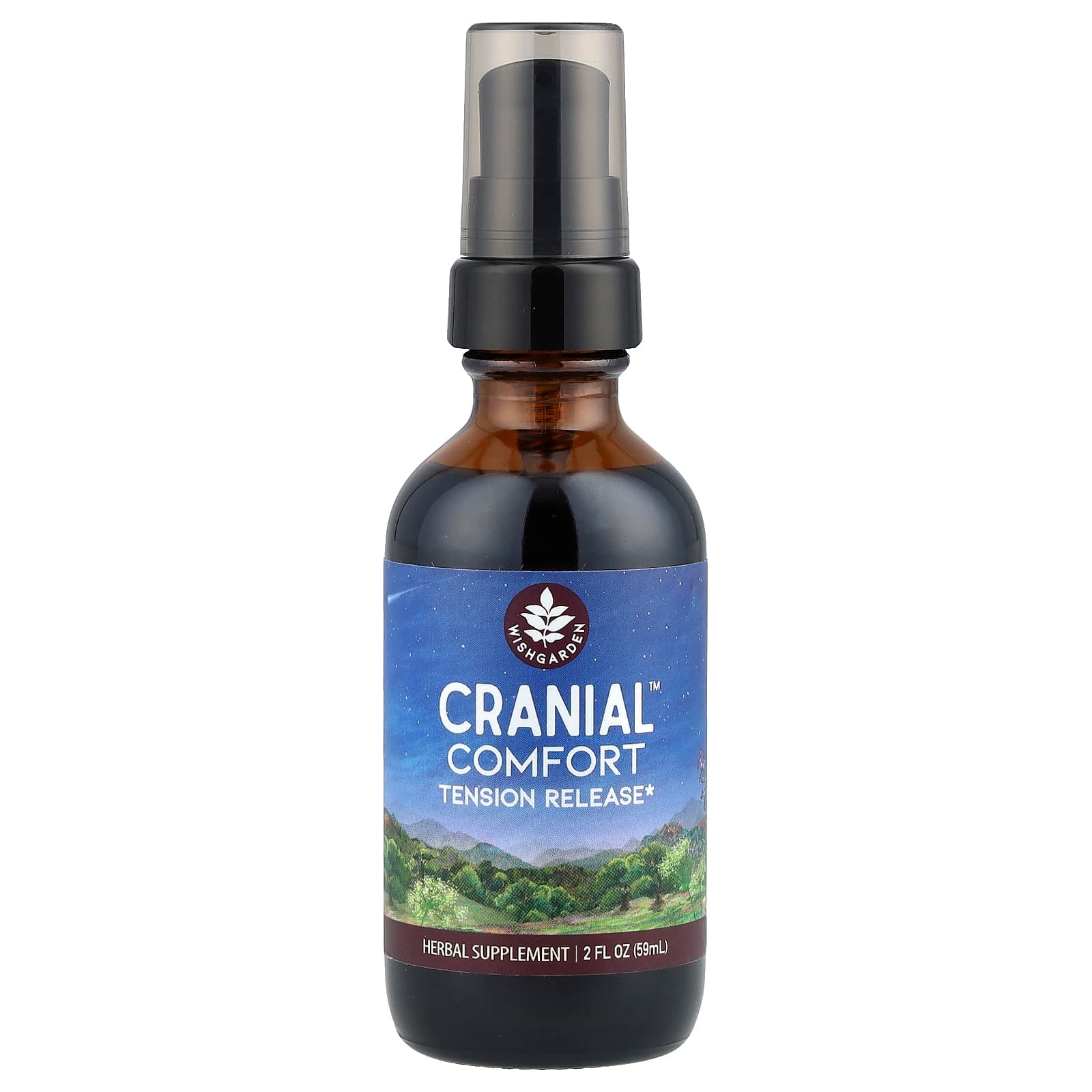 WishGarden Herbs Cranial Comfort, Tension Release – 59 ml de WishGarden Herbs