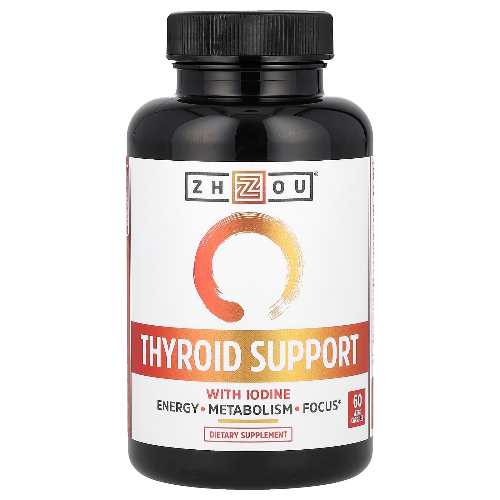 Zhou Nutrition Thyroid Support with Iodine – 60 gélules végétales de Zhou Nutrition