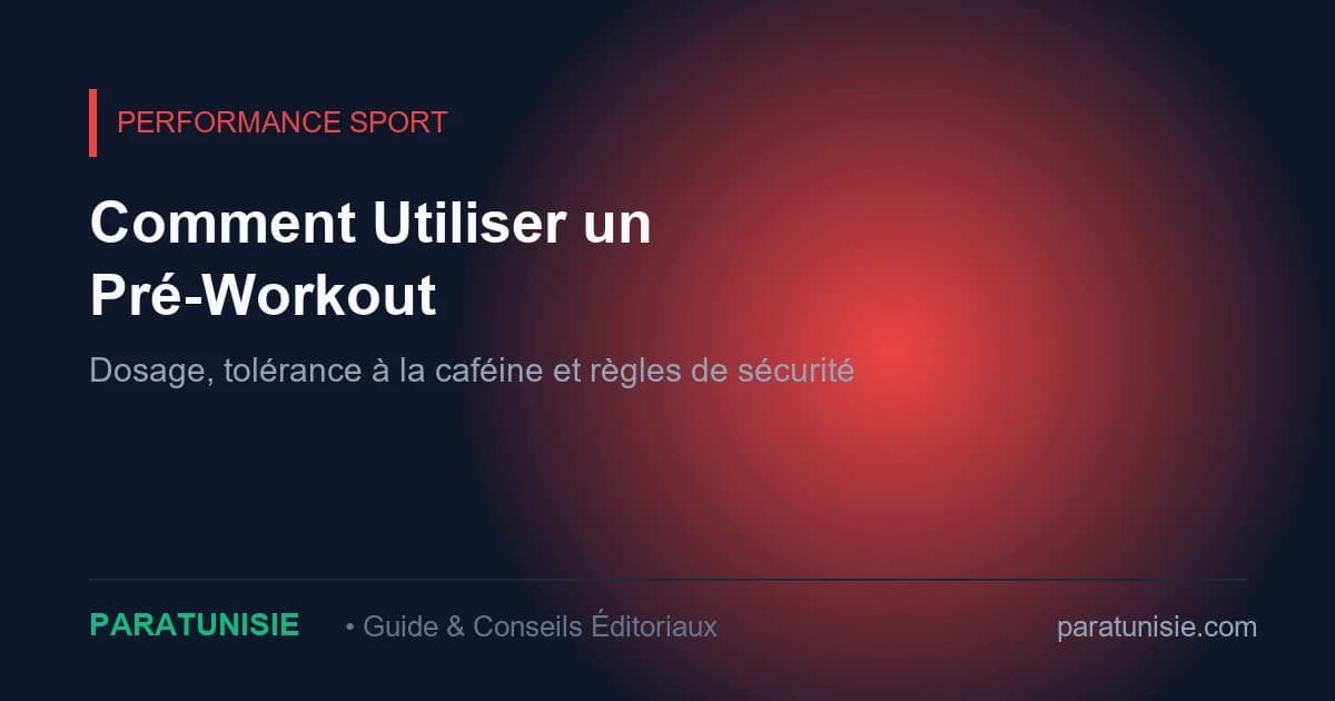 Shaker de pré-workout préparé 20 minutes avant une séance de musculation