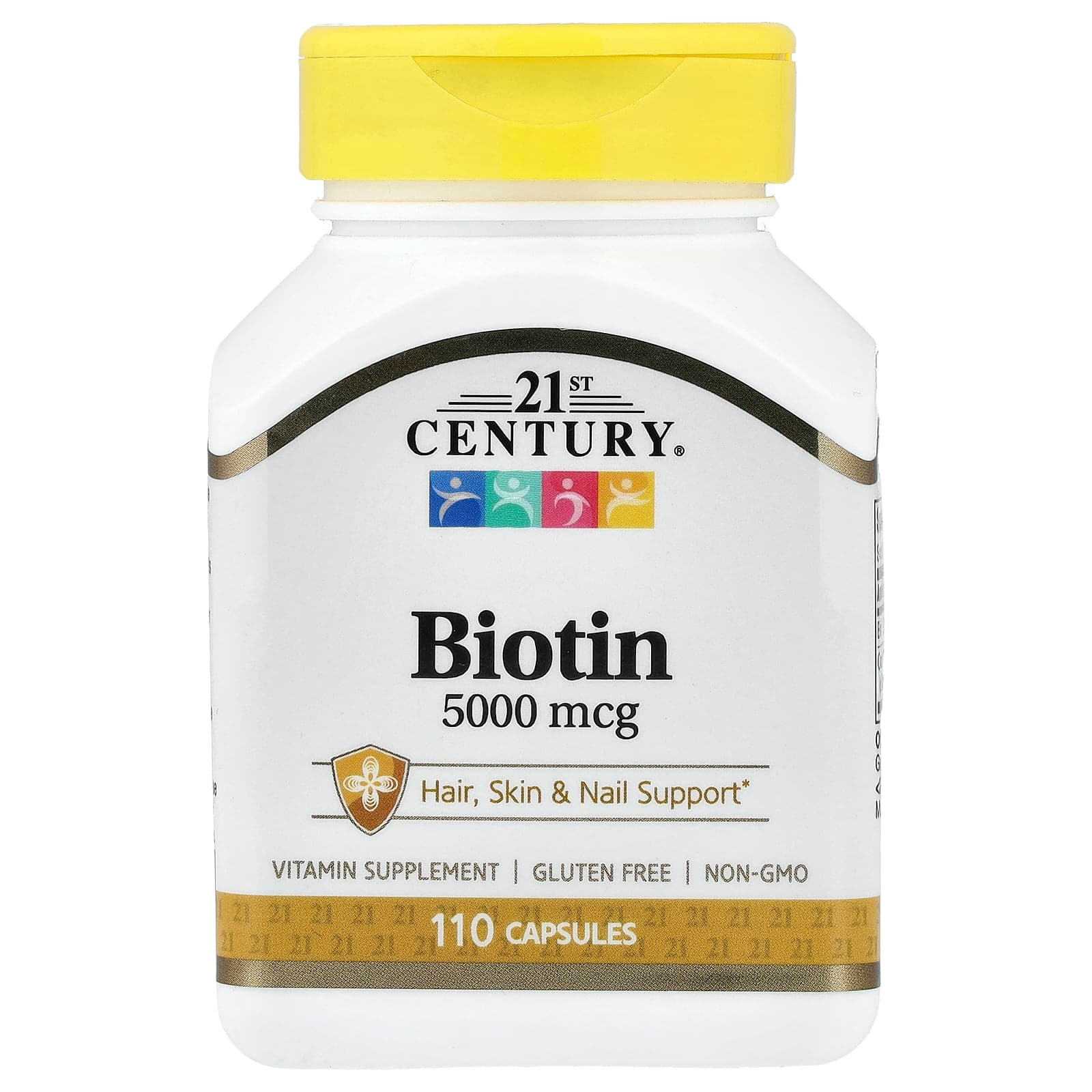 21st Century Biotin – 110 gélules de 21st Century