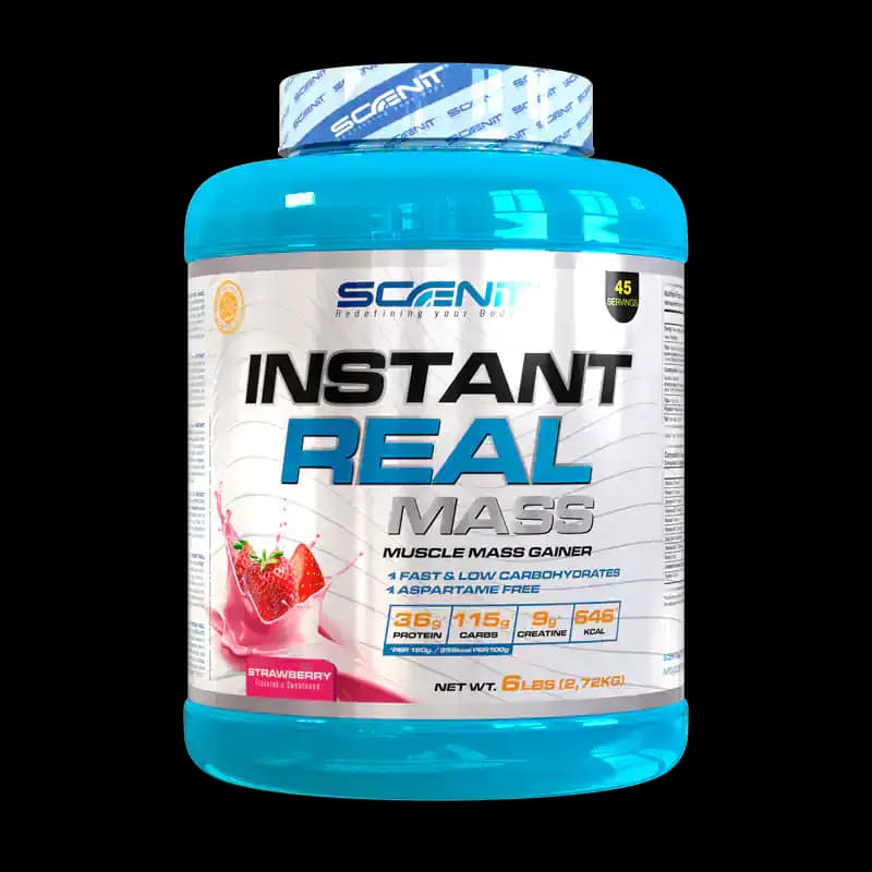 INSTANT REAL MASS 2.72KG - SCENIT NUTRITION de SCENIT NUTRITION