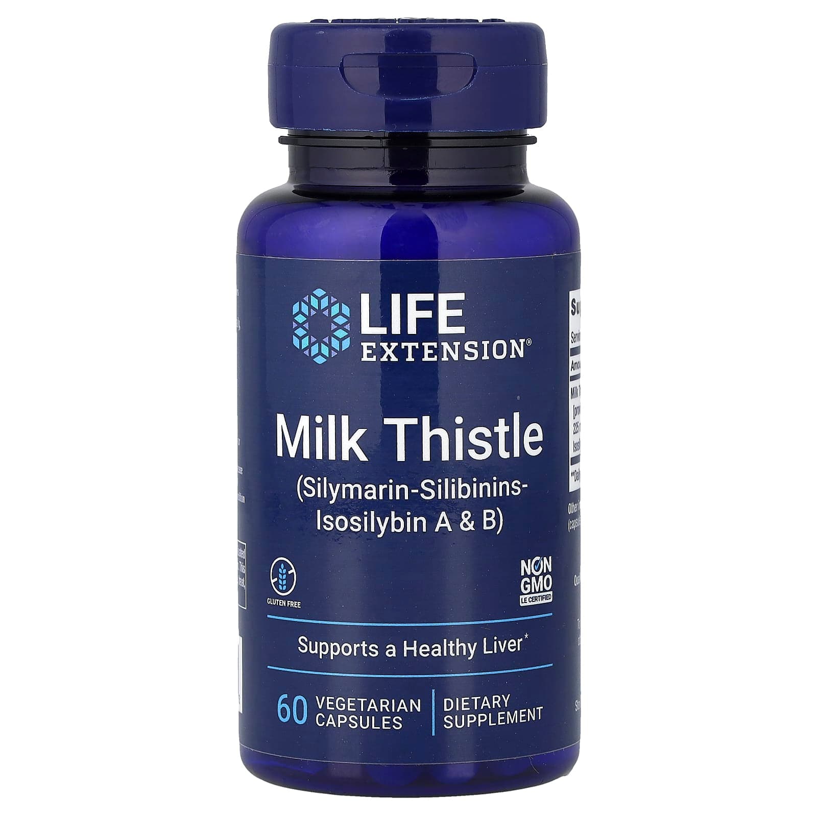 Life Extension Milk Thistle – 60 gélules végétales de Life Extension