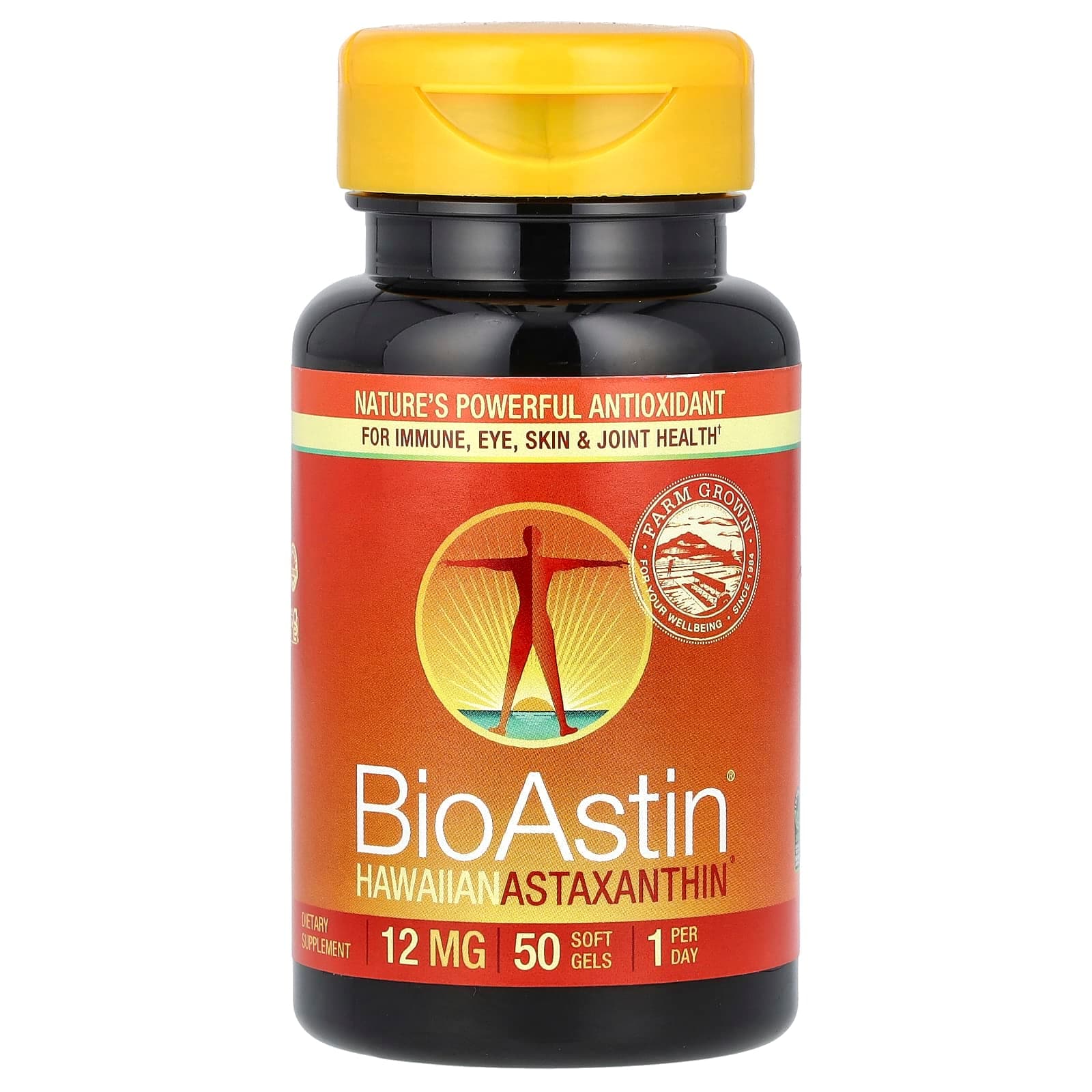 Nutrex Hawaii BioAstin, Hawaiian Astaxanthin – 50 capsules molles de Nutrex Hawaii