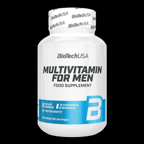 MULTIVITAMIN FOR MEN 60 TABLETS - BIOTECH USA de BIOTECH USA
