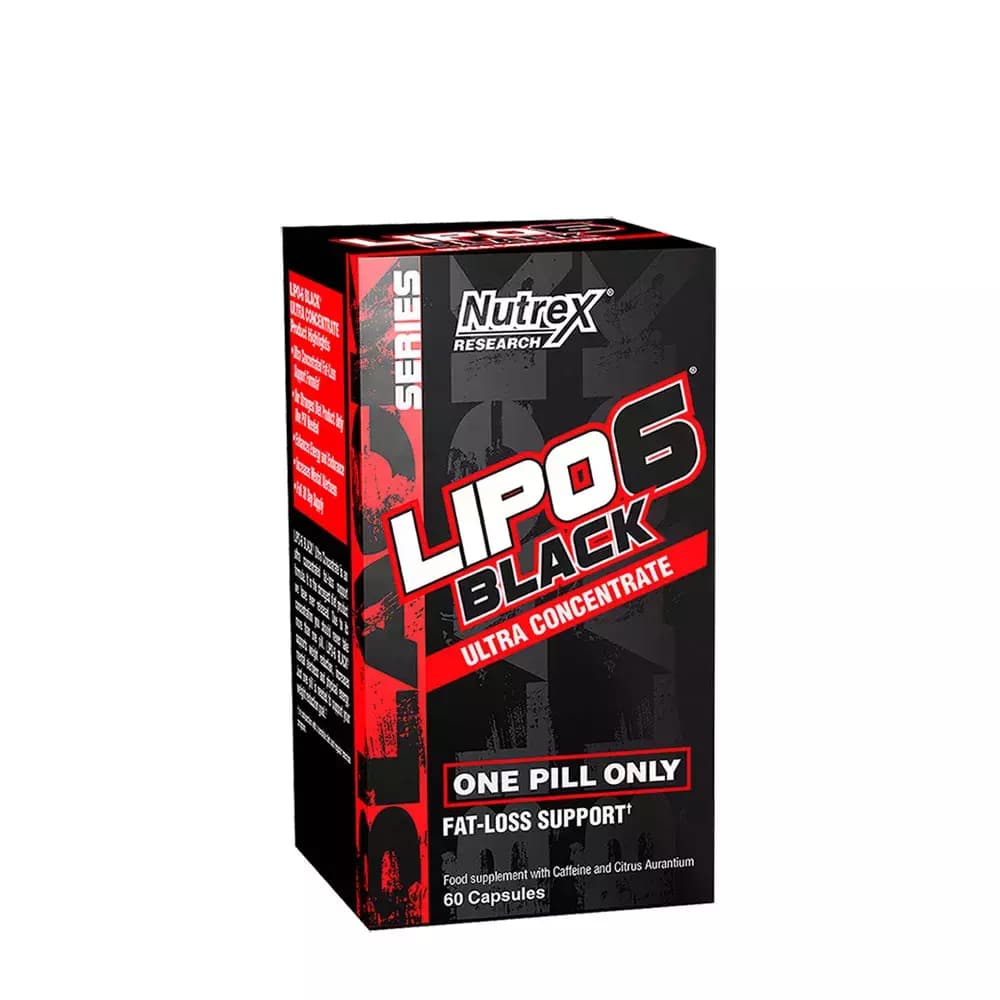 LIPO 6 BLACK – 60 CAPS de NUTREX RESEARCH