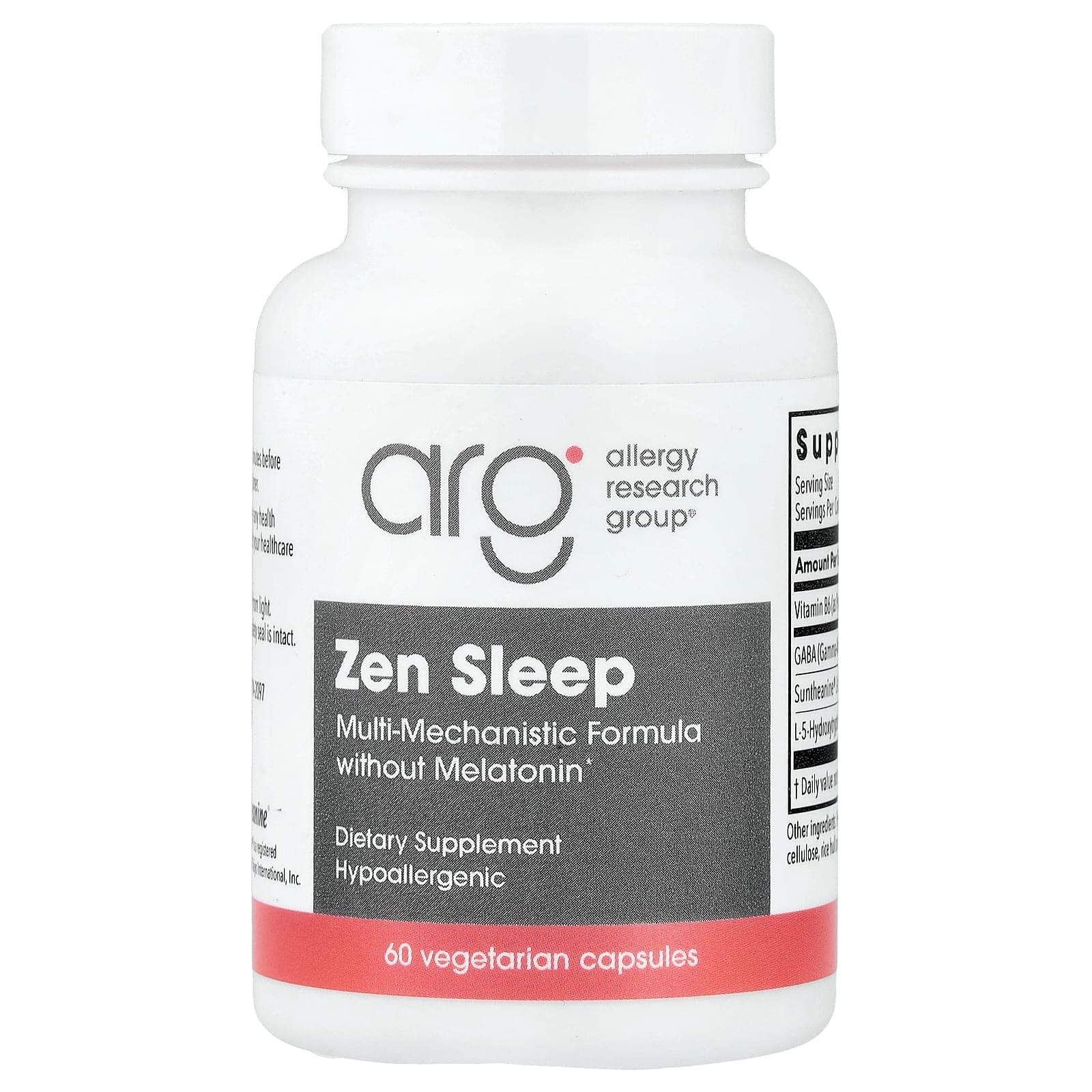 Allergy Research Group Zen Sleep – 60 gélules végétales de Allergy Research Group