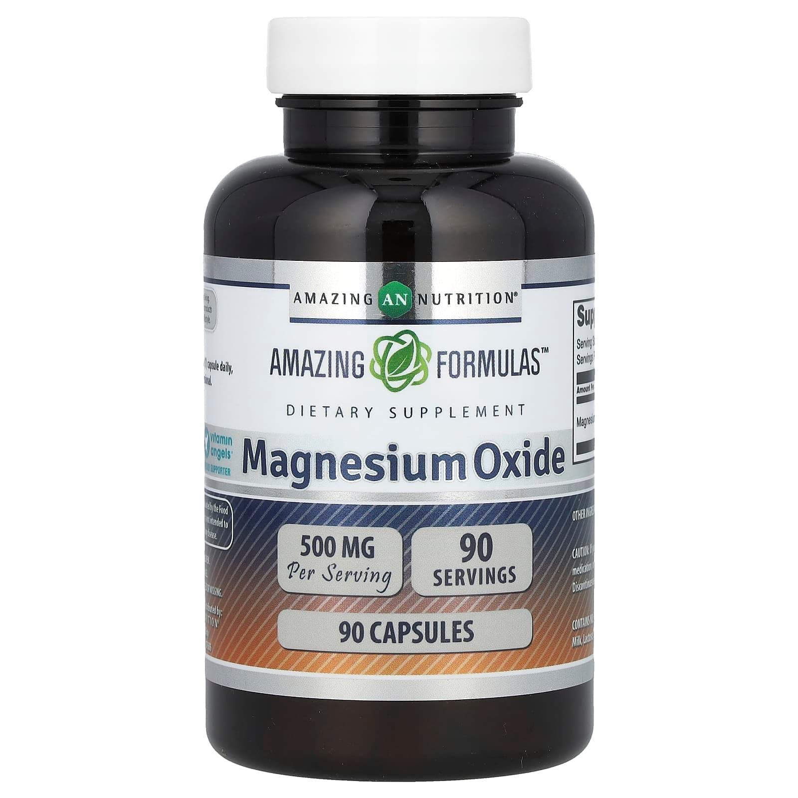 Amazing Nutrition Magnesium Oxide – 90 gélules de Amazing Nutrition