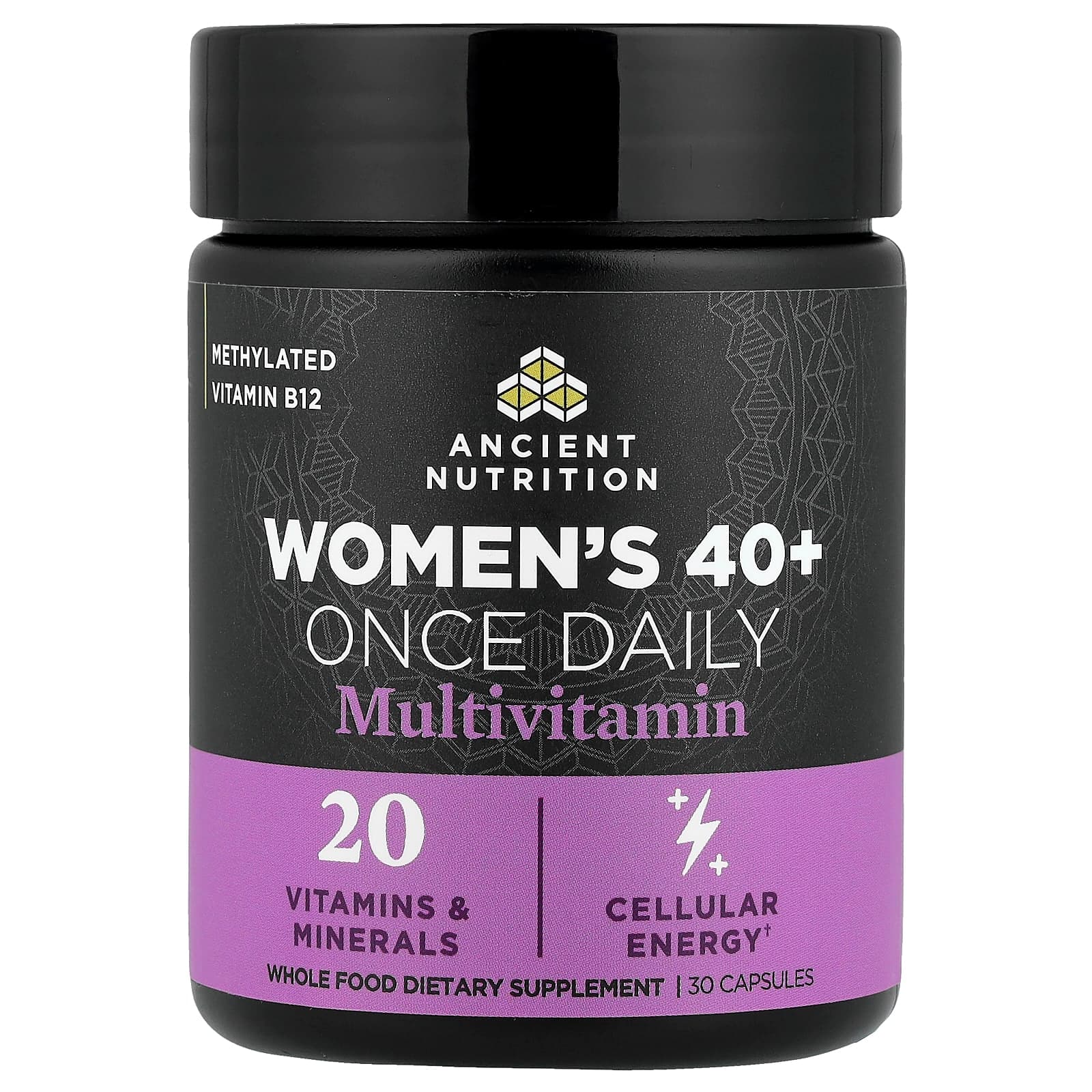 Ancient Nutrition Women's 40+ Once Daily Multivitamin – 30 gélules de Ancient Nutrition