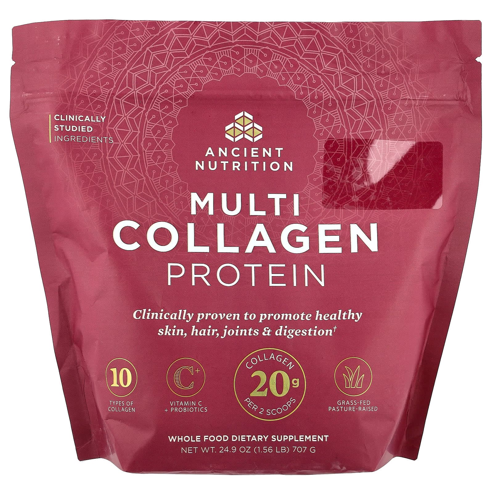 Ancient Nutrition Multi Collagen Protein – 707 g de Ancient Nutrition