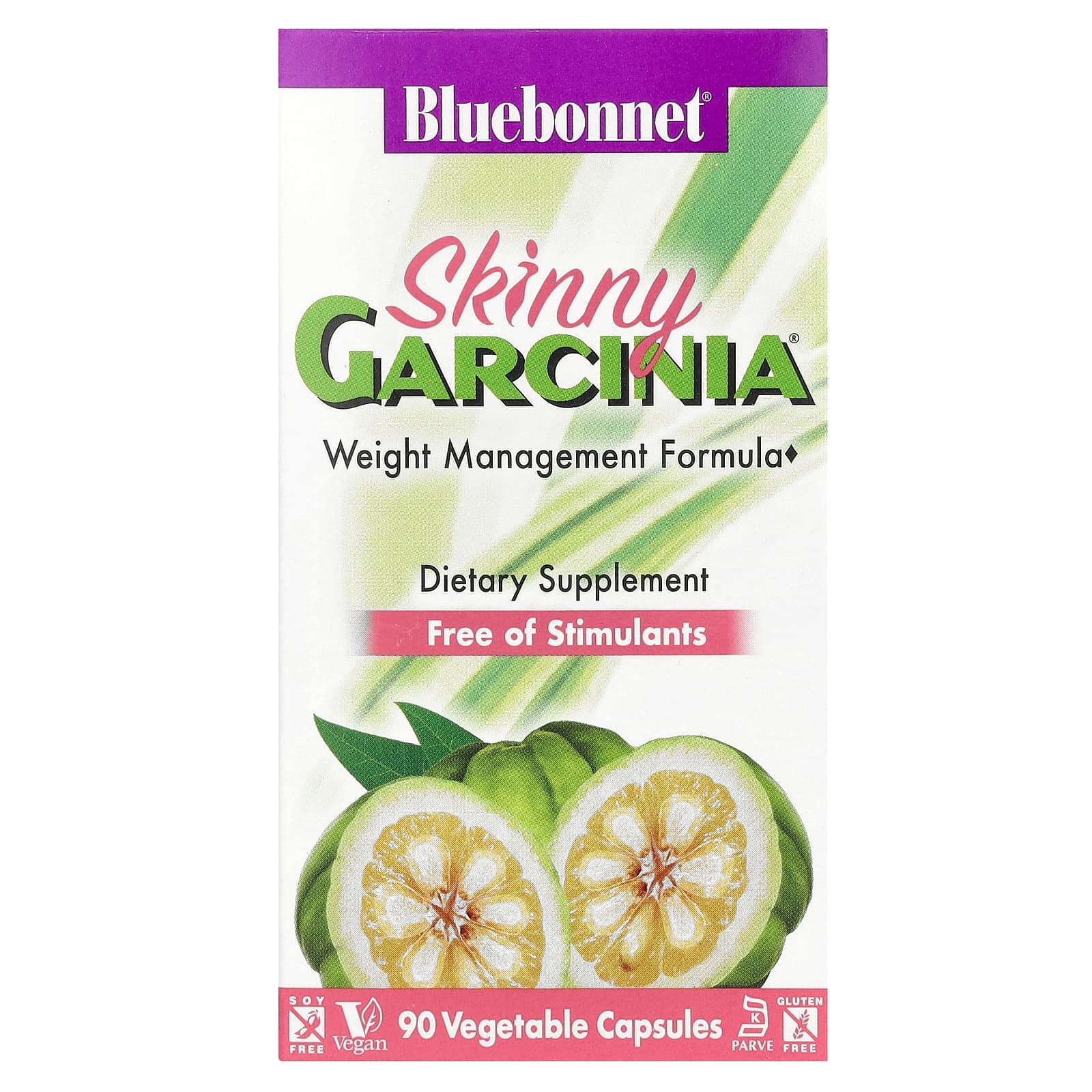 Bluebonnet Nutrition Skinny Garcinia, 90 Vegetable Capsules de Bluebonnet Nutrition