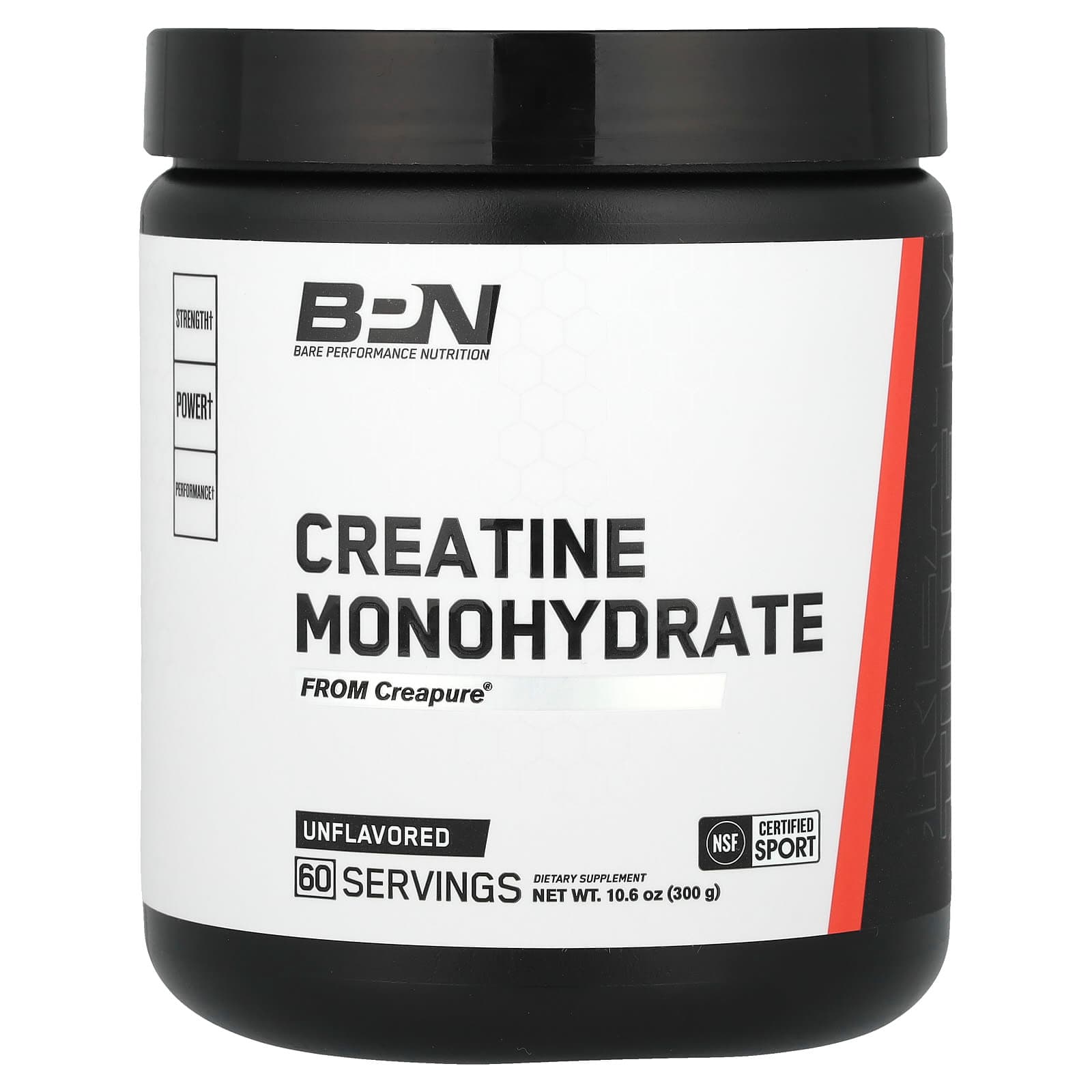 BPN Creatine Monohydrate – Sans arôme – 300 g de BPN