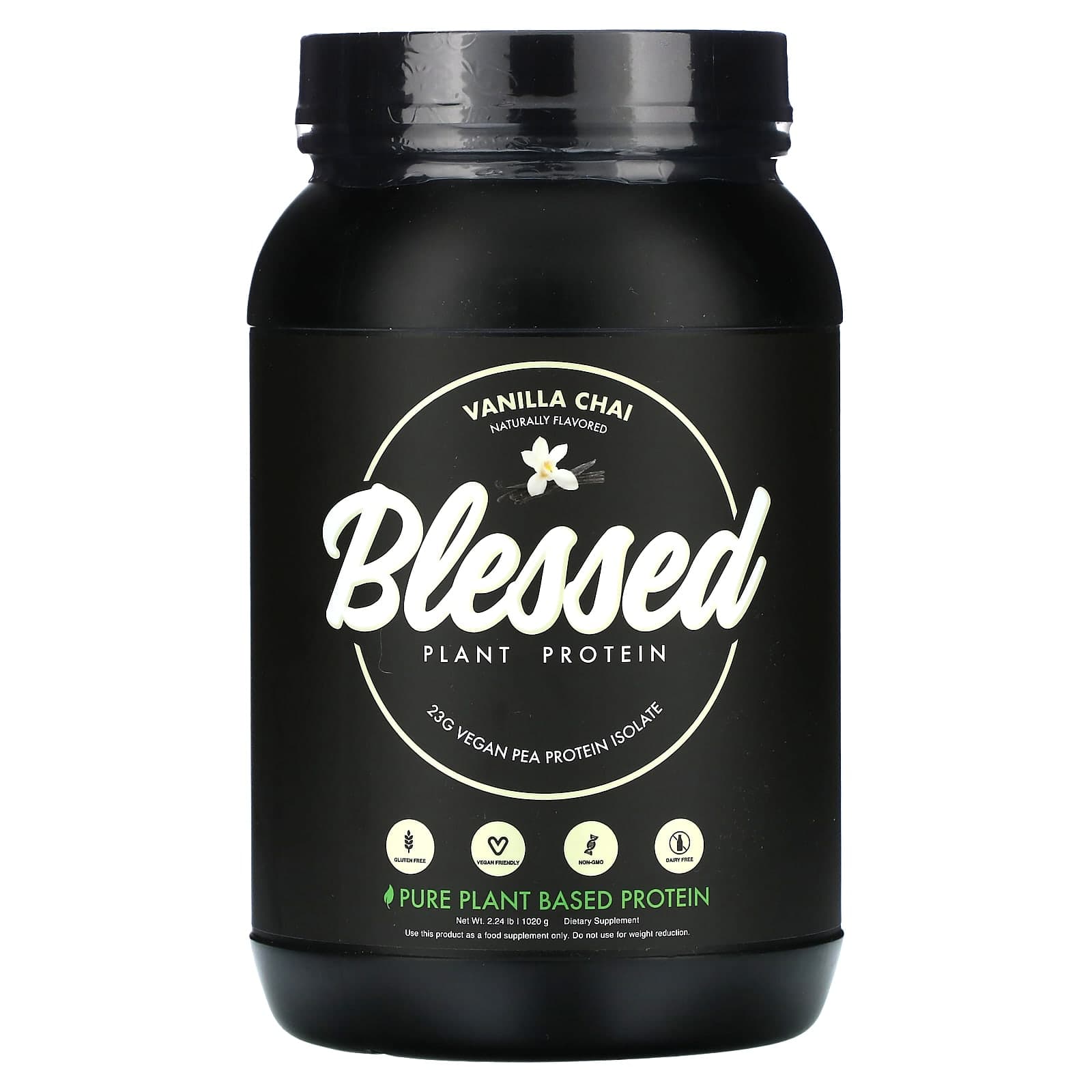 Blessed Plant Protein – Vanilla Chai – 1020 g de Blessed