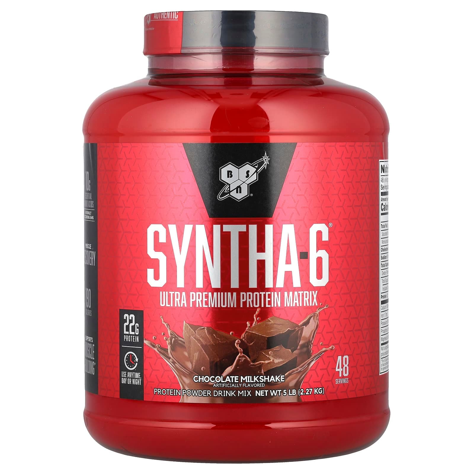 BSN Syntha-6, Ultra Premium Protein Matrix – Chocolate Milkshake – 2,27 kg de BSN