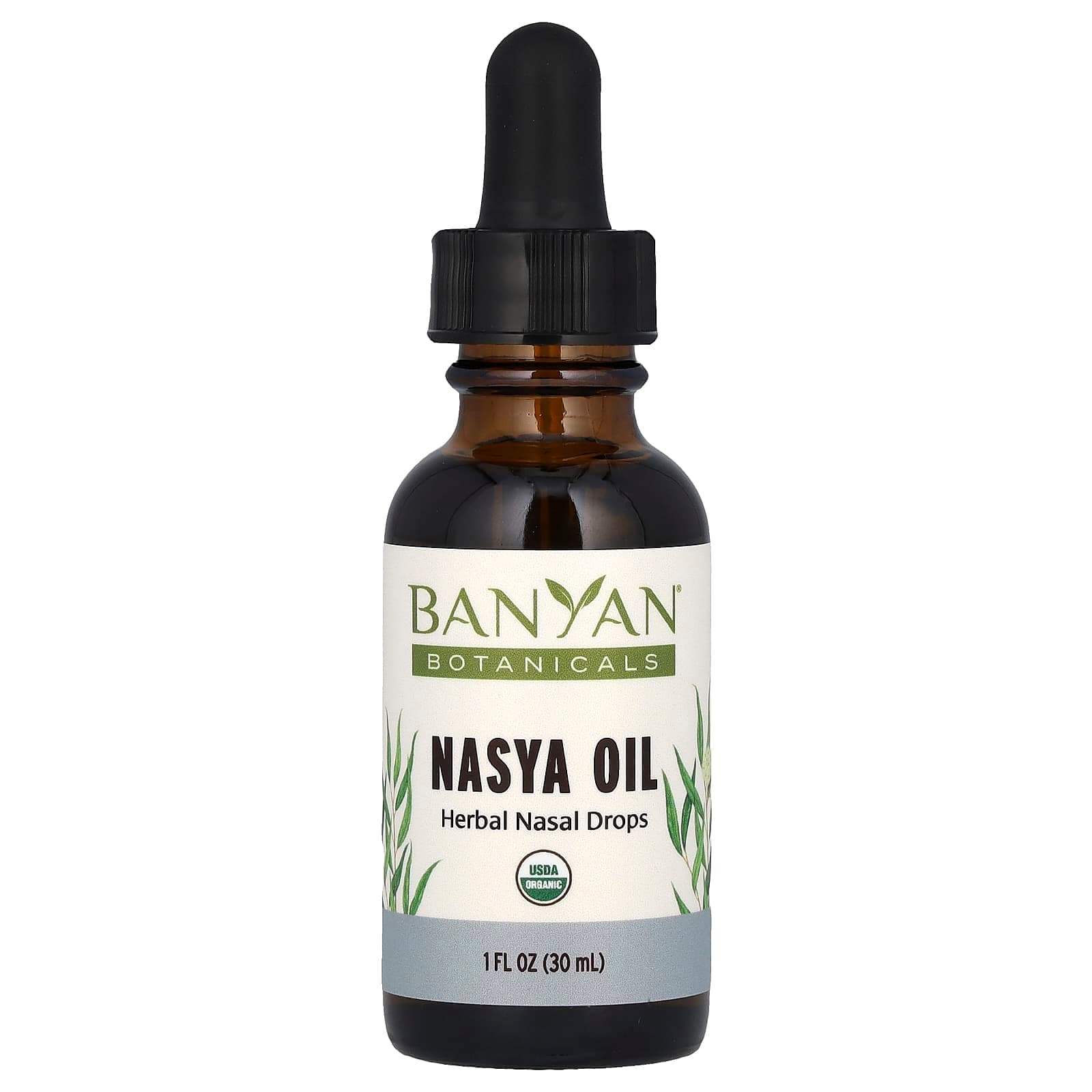 Banyan Botanicals Nasya Oil, Herbal Nasal Drops – 30 ml de Banyan Botanicals