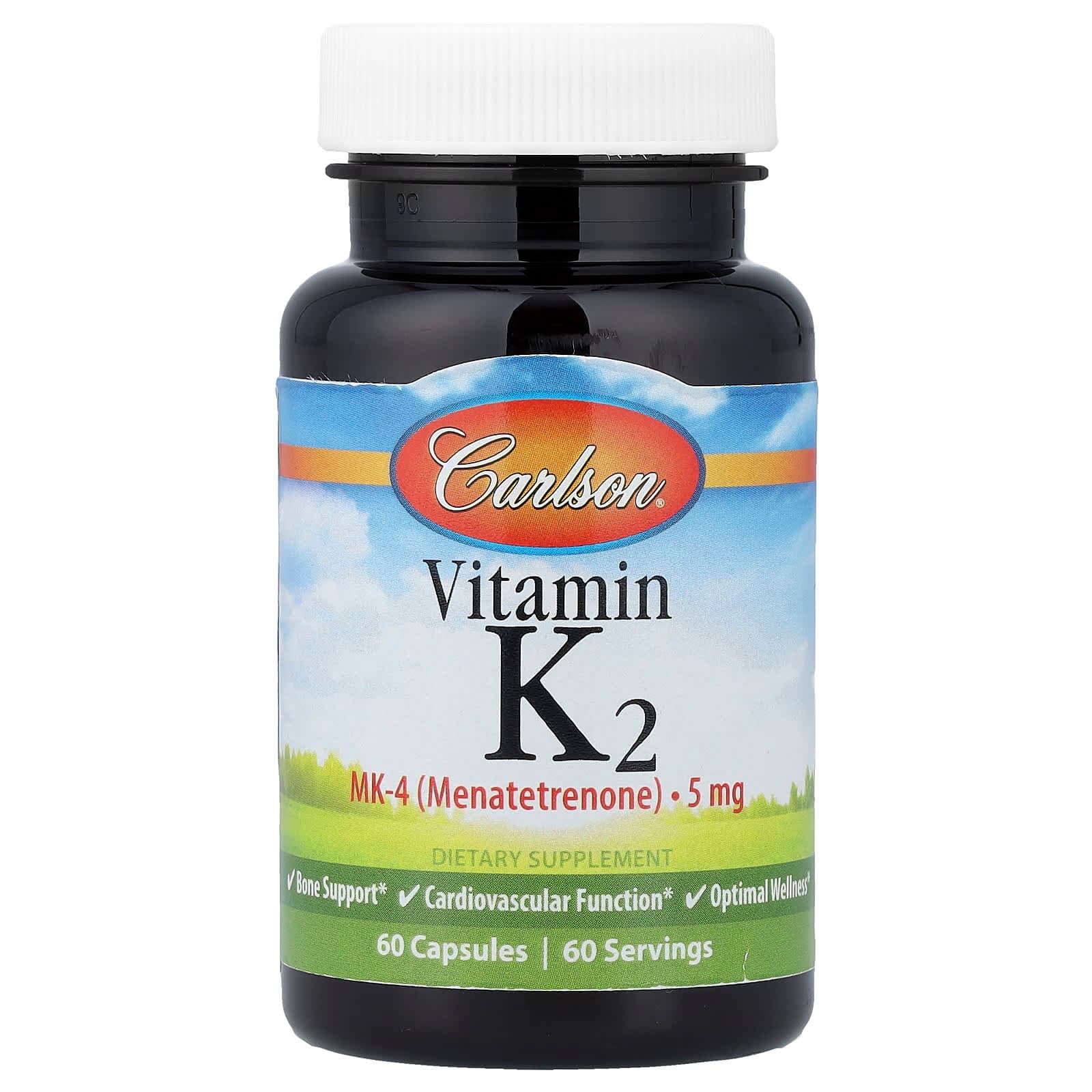 Carlson Vitamin K2 – 60 gélules de Carlson