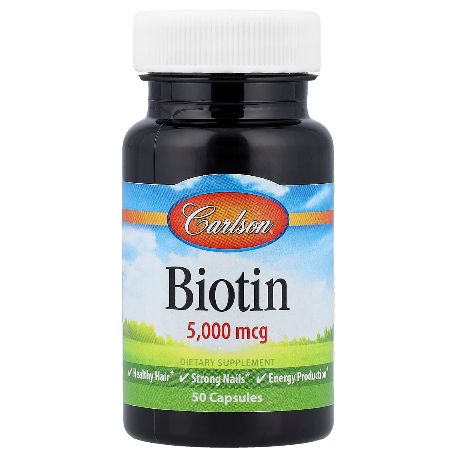 Carlson Biotin – 50 gélules de Carlson