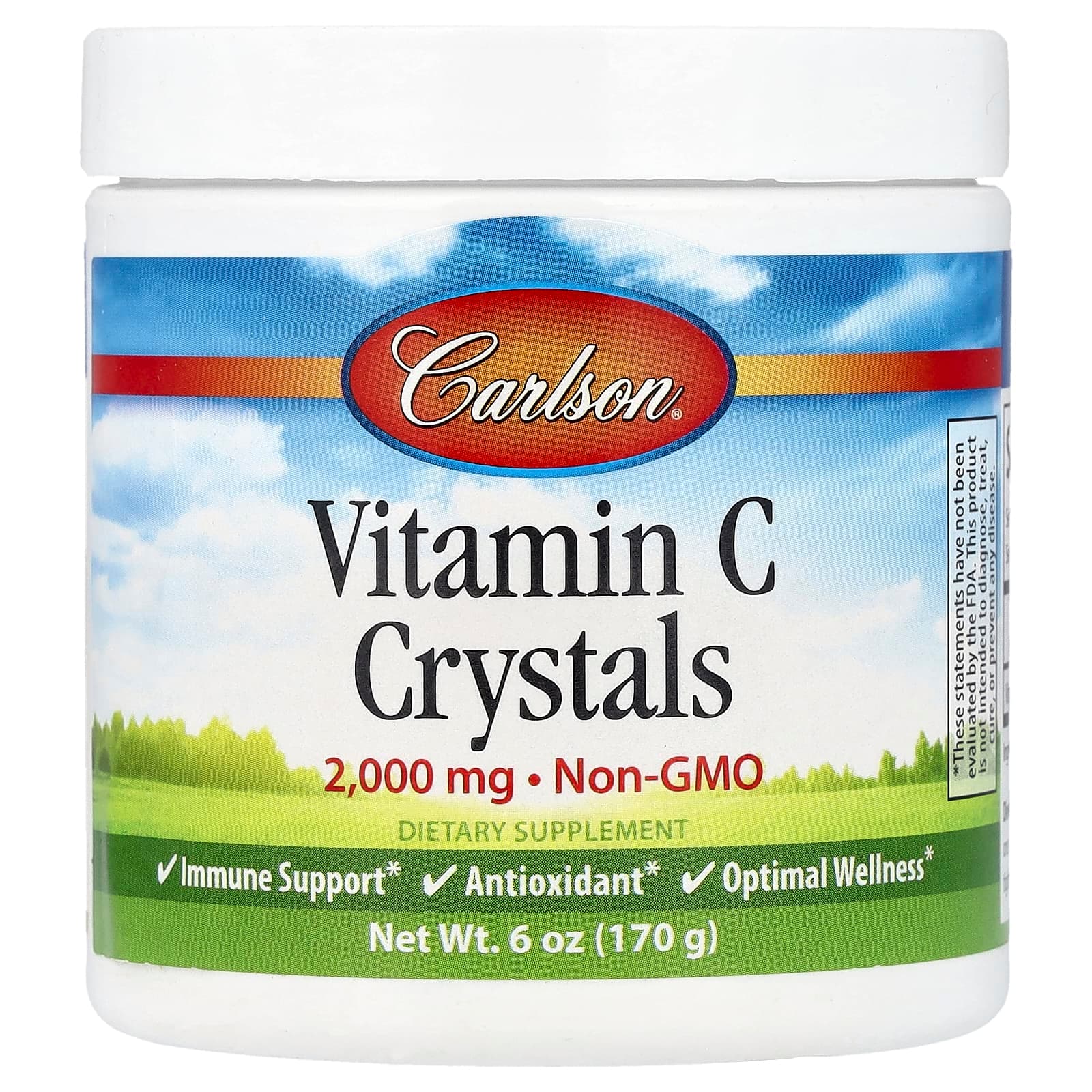 Carlson Vitamin C Crystals – 170 g de Carlson