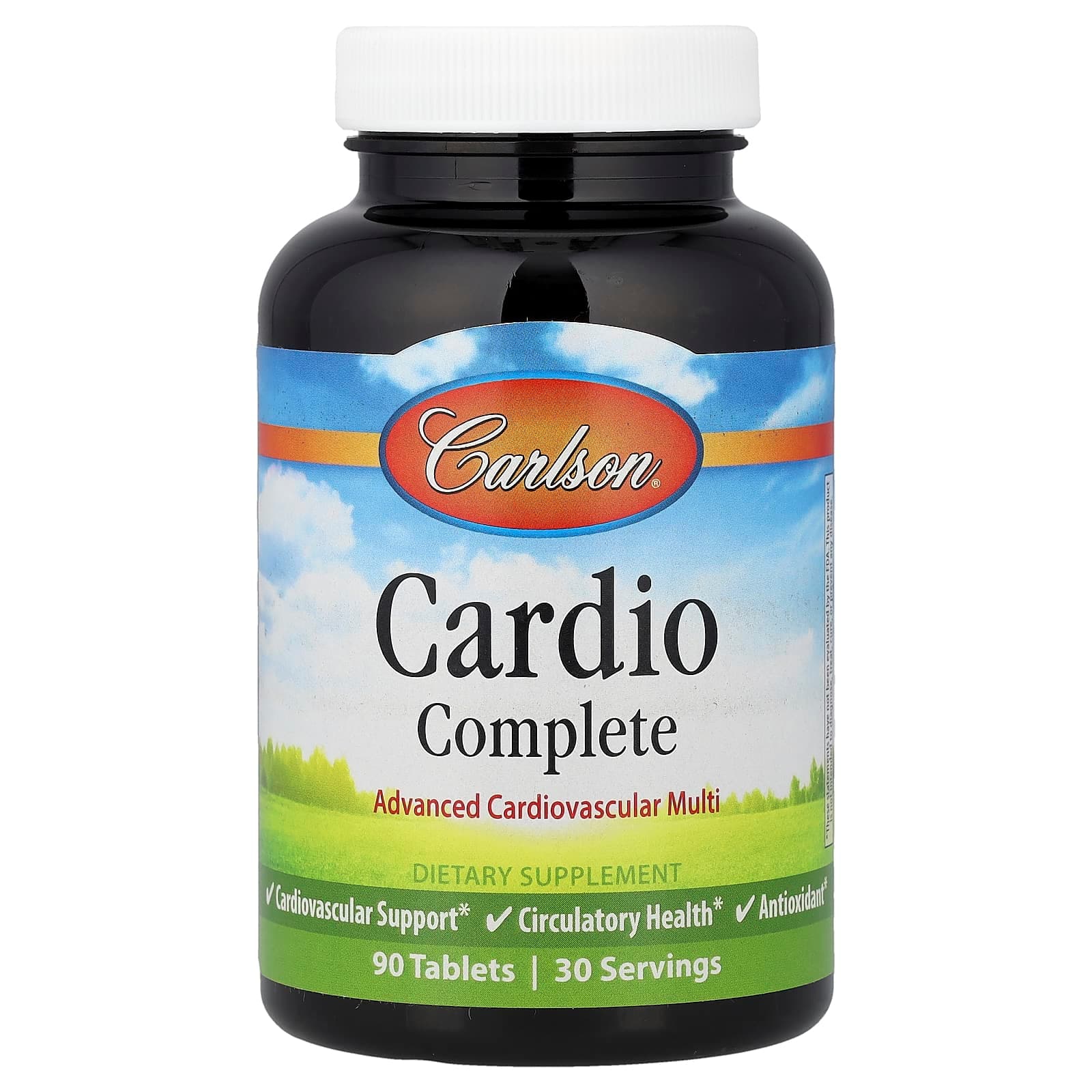Carlson Cardio Complete, Advanced Cardiovascular Multi – 90 comprimés de Carlson