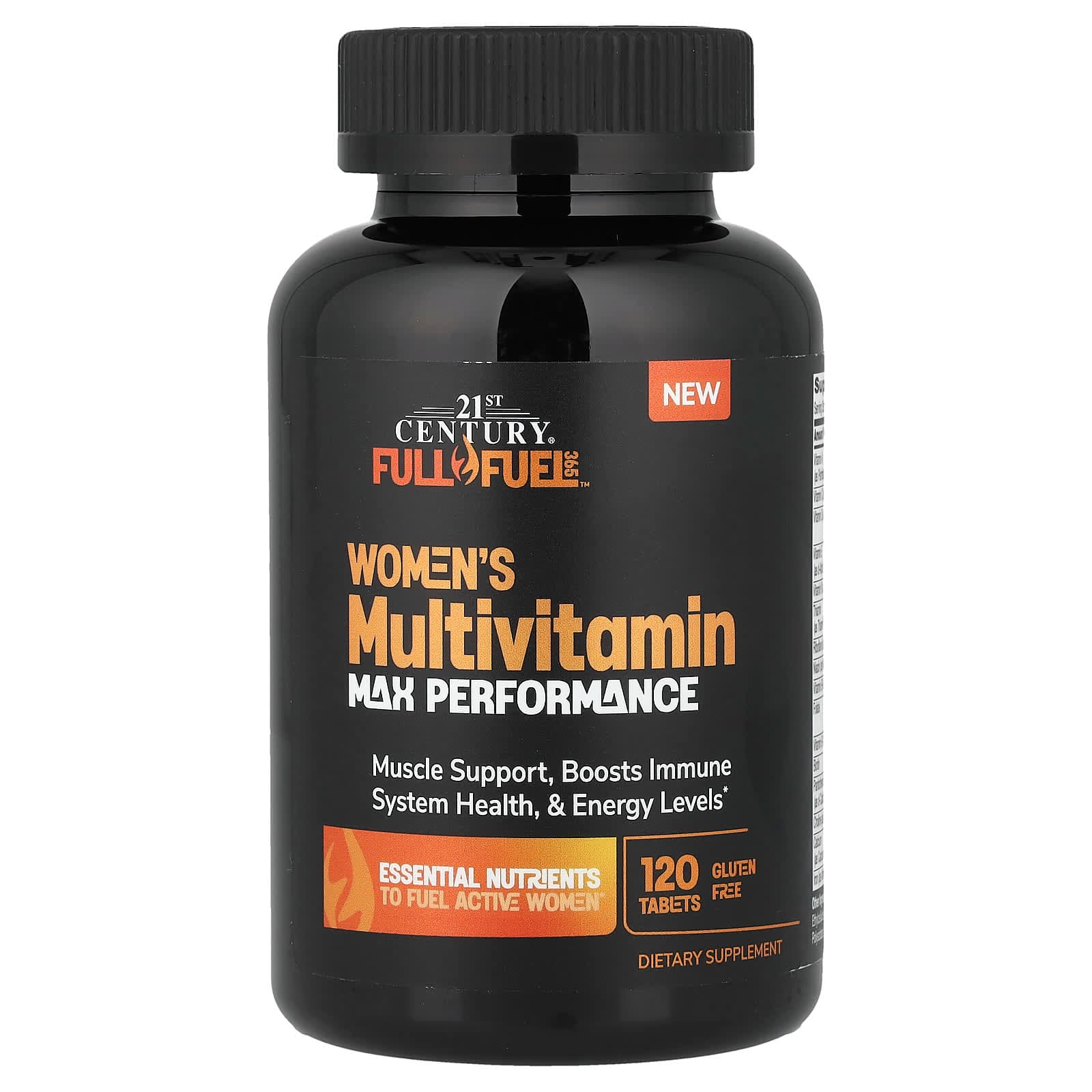 21st Century Full Fuel 365, Women's Multivitamin, Max Performance – 120 comprimés de 21st Century