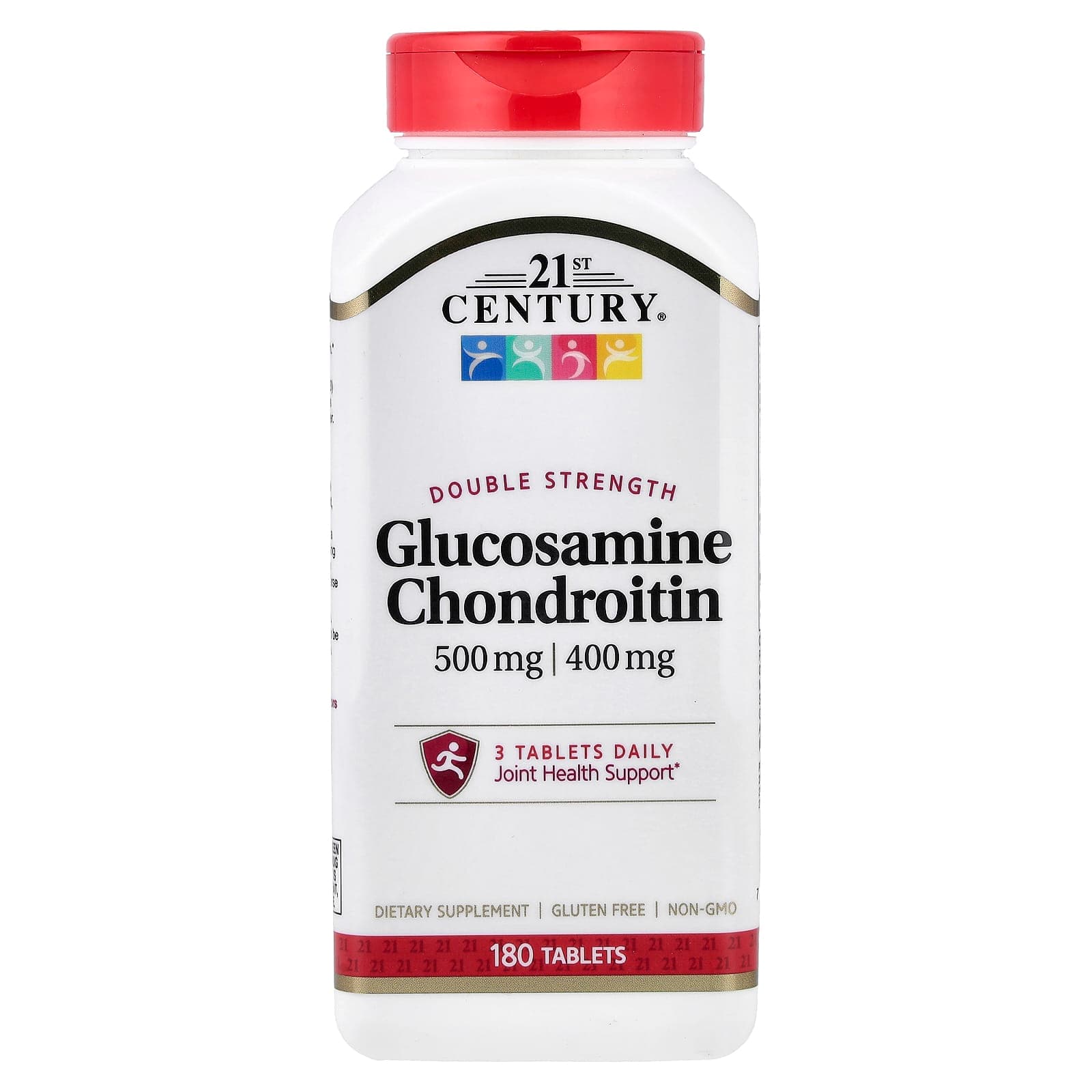 21st Century Glucosamine Chondroitin – 180 comprimés de 21st Century