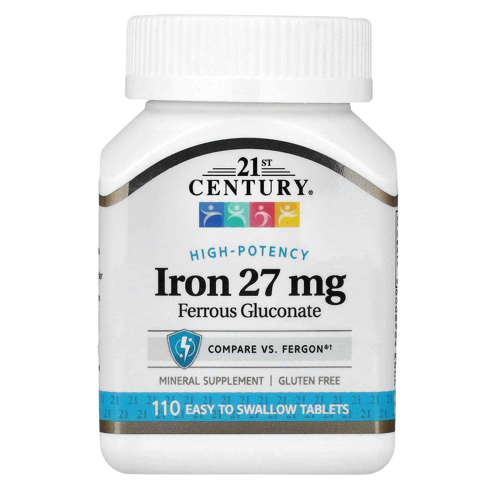 21st Century High-Potency Iron – 27 mg de 21st Century
