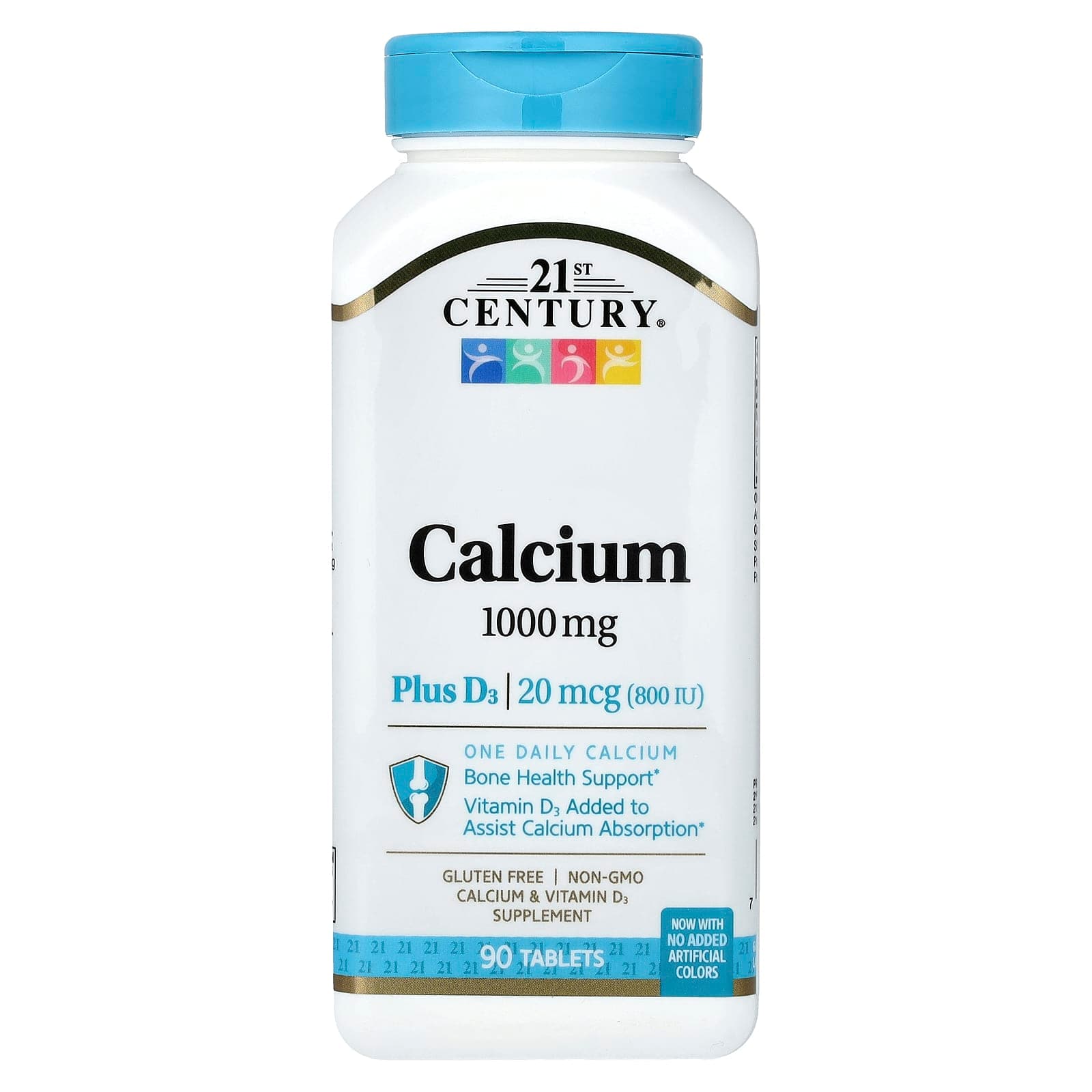 21st Century Calcium Plus D3 – 90 comprimés de 21st Century