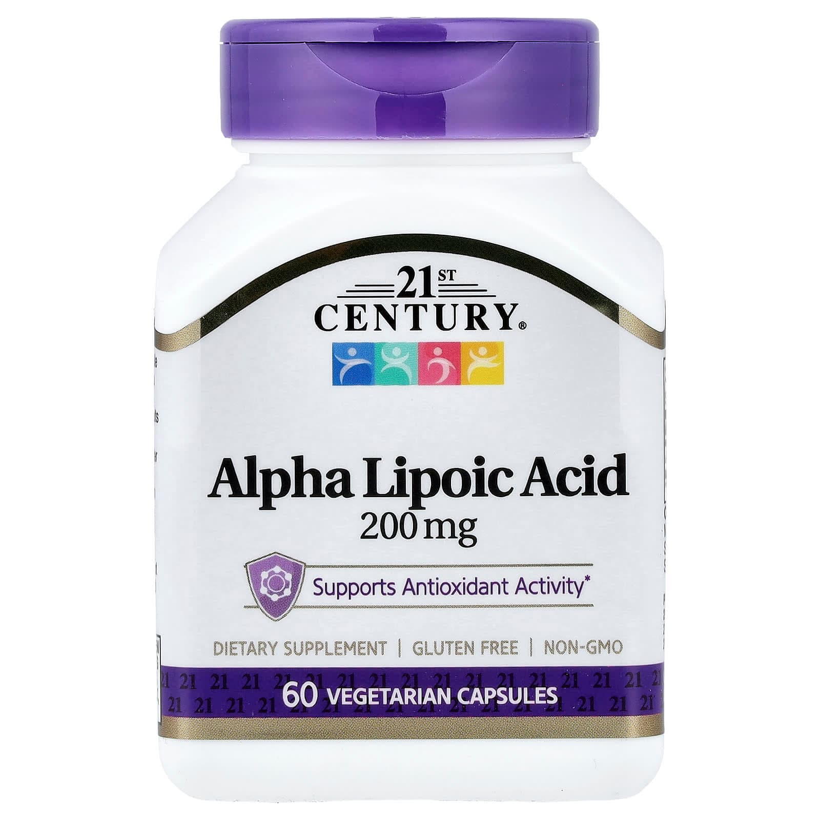 21st Century Alpha Lipoic Acid – 60 gélules végétales de 21st Century