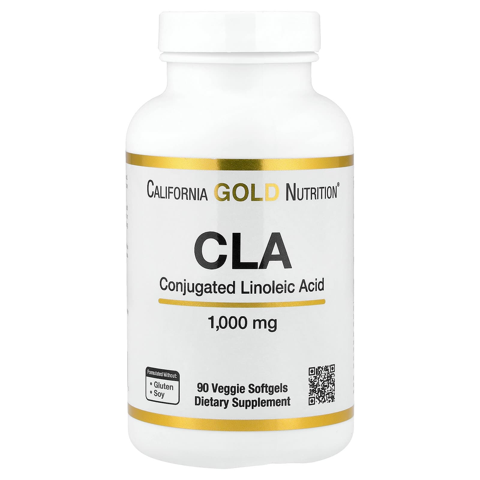 California Gold Nutrition CLA, Conjugated Linoleic Acid – 1000 mg de California Gold Nutrition