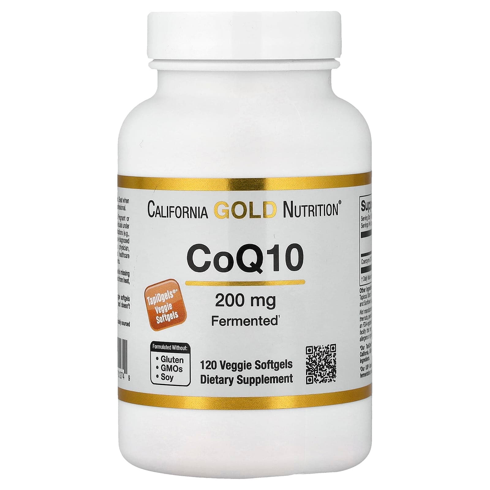 California Gold Nutrition CoQ10 – 200 mg de California Gold Nutrition