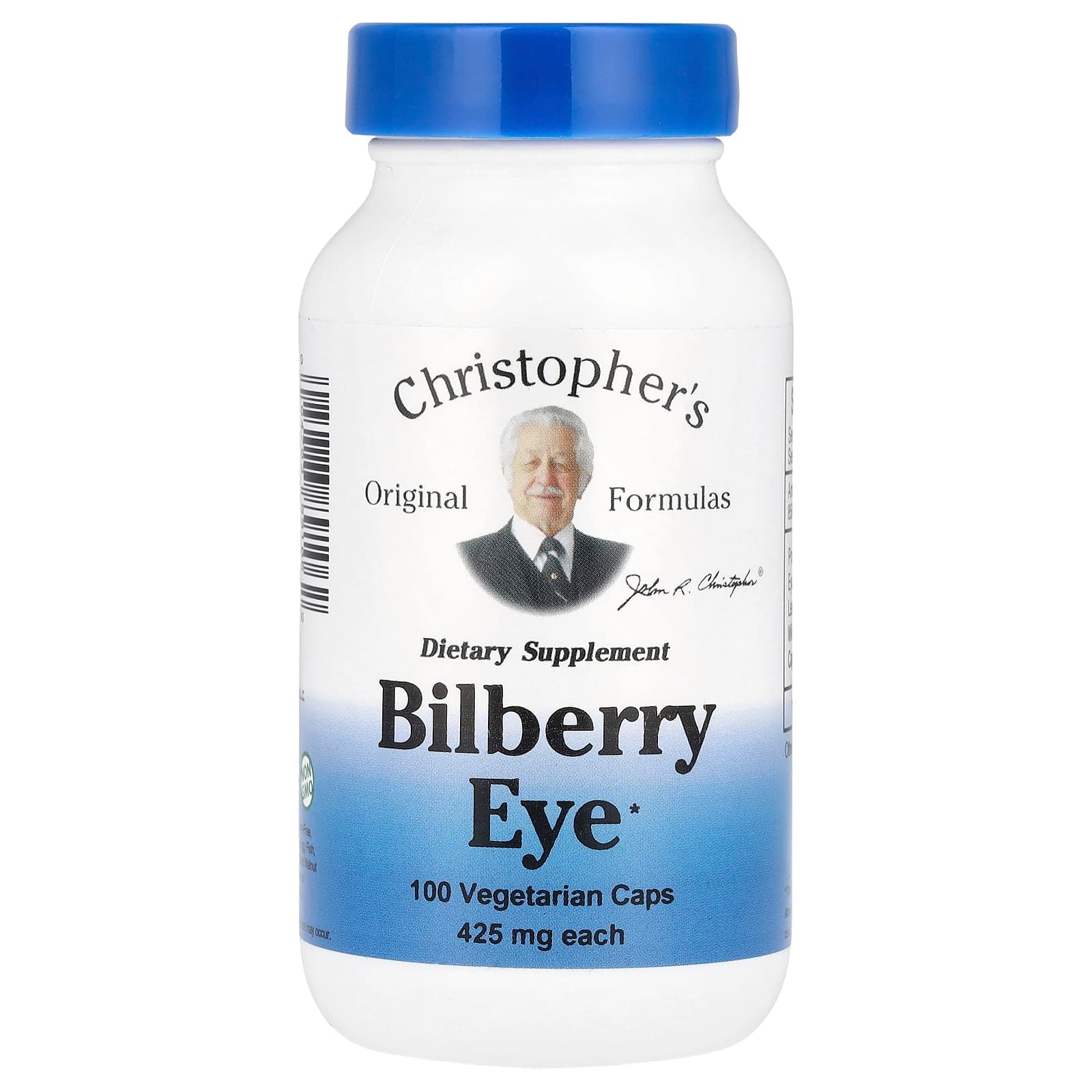 Christopher's Original Formulas Bilberry Eye, 100 Vegetarian Caps – Bilberry Eye de Christopher's Original Formulas