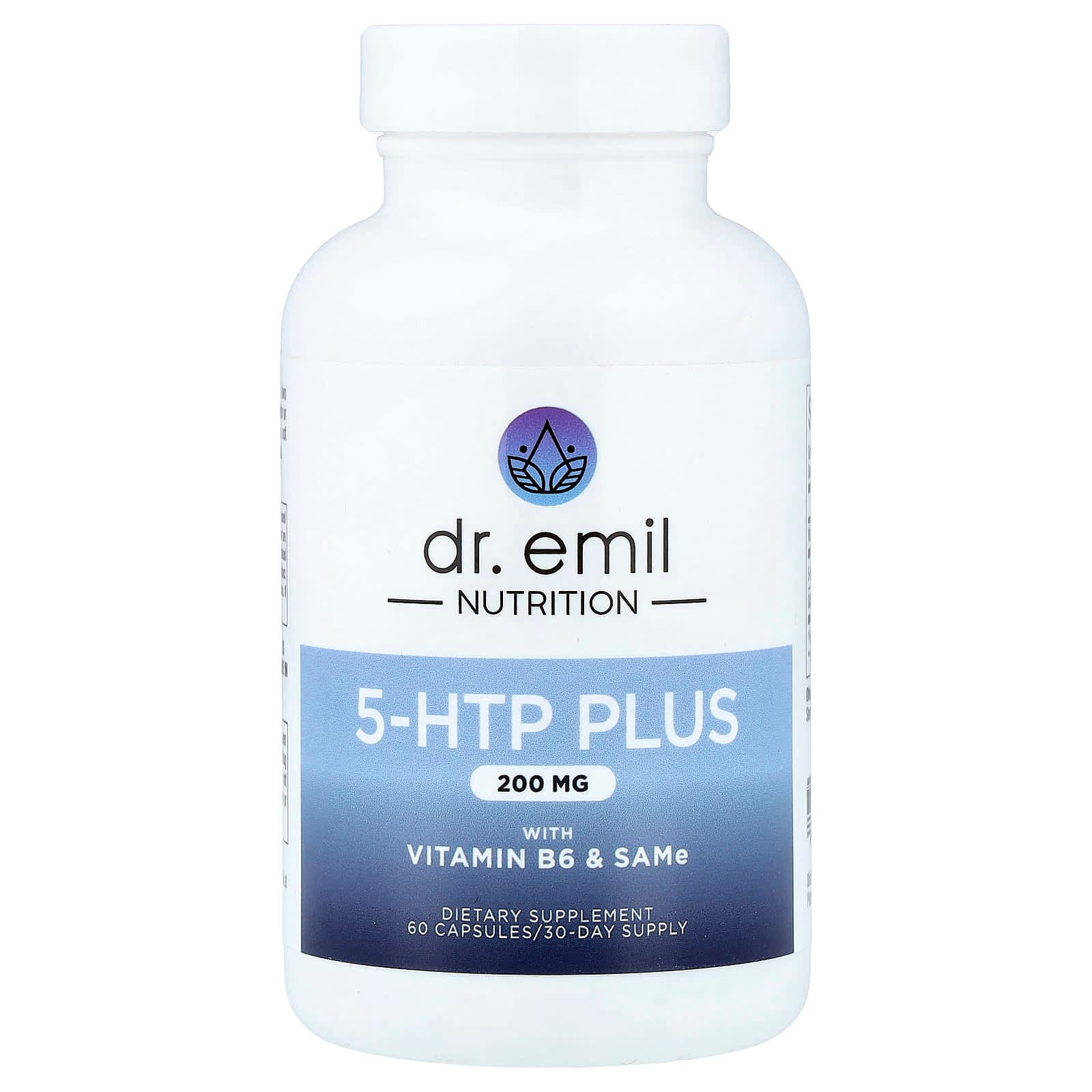 Dr. Emil Nutrition 5-HTP Plus with Vitamin B6 & SAMe – 60 gélules de Dr. Emil Nutrition