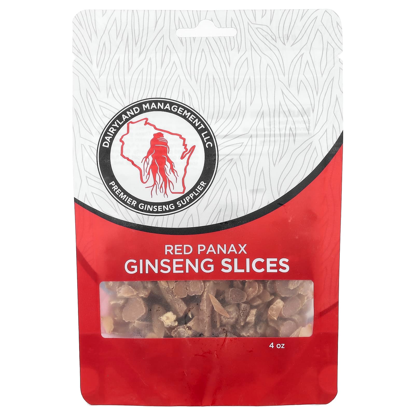 Dairyland Ginseng Red Panax Ginseng Slices – 4 oz de Dairyland Ginseng
