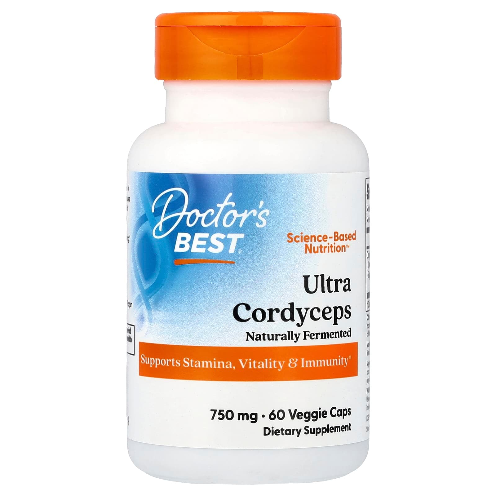 Doctor's Best Ultra Cordyceps – 60 gélules végétales de Doctor's Best