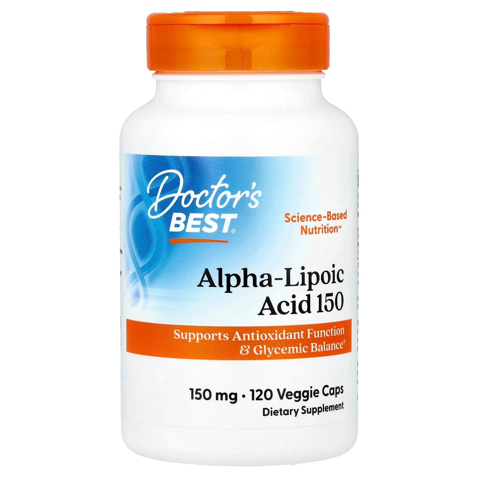 Doctor's Best Alpha-Lipoic Acid 150 – 120 gélules végétales de Doctor's Best